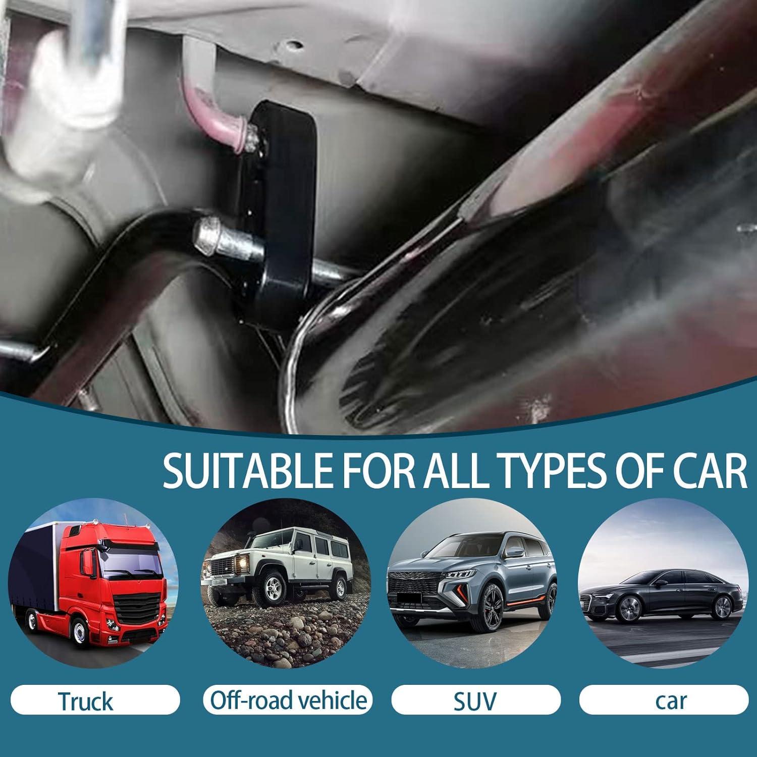 Soporte de Escape de Goma Stymart 2 Pcs Universal 12mm