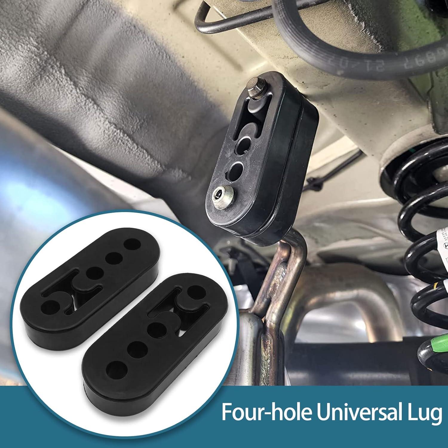 Soporte de Escape de Goma Stymart 2 Pcs Universal 12mm