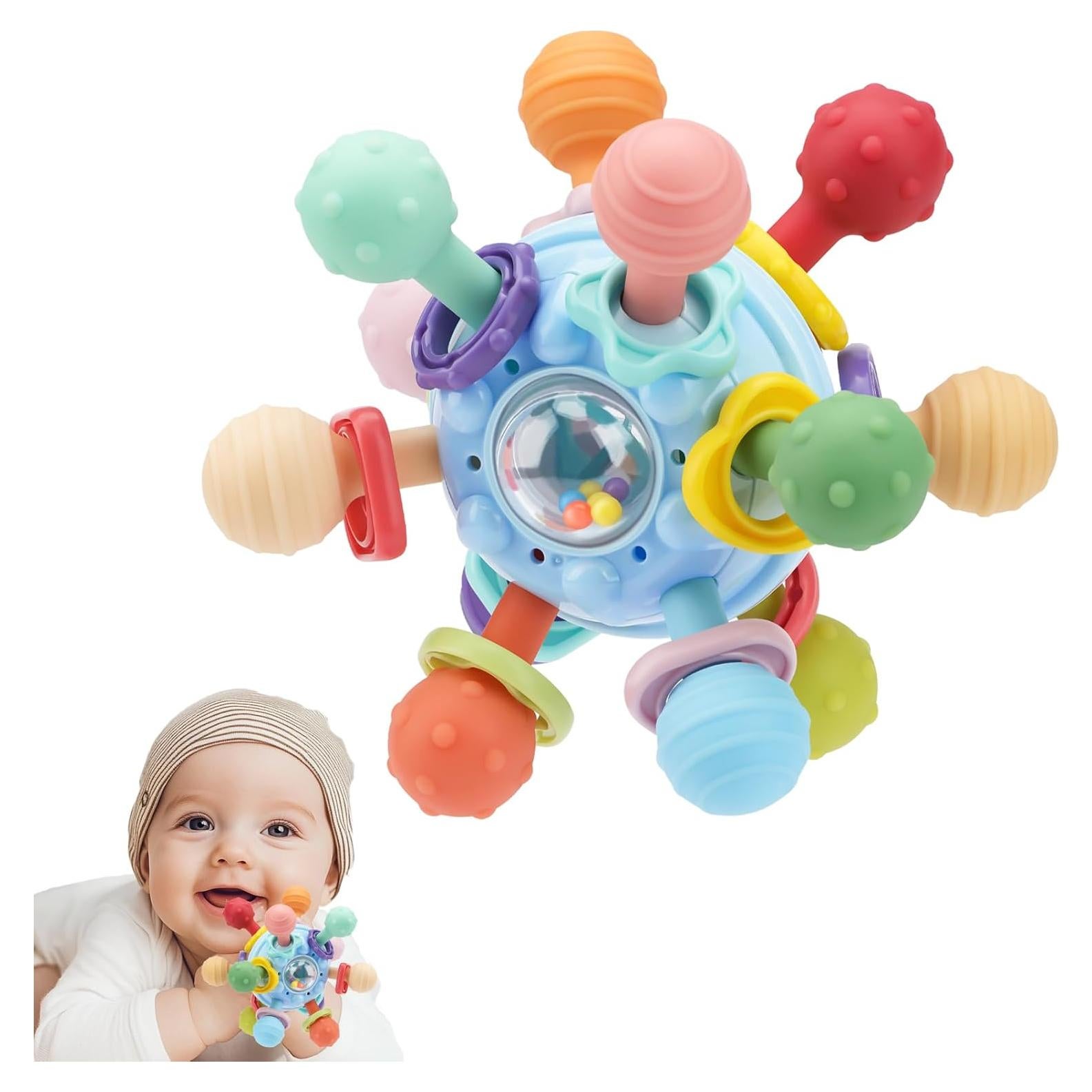 Mordedor Sensorial para Bebés CAHILON Azul 0-12 Meses