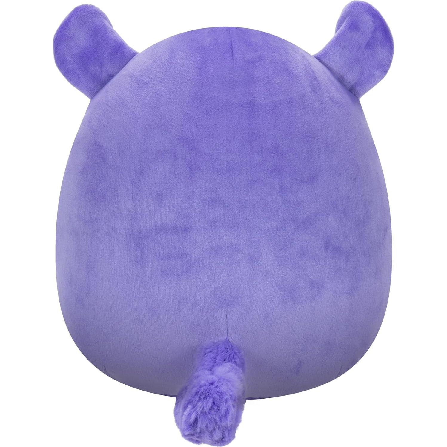 Peluche Squishmallows 20 cm Zergman Chinchilla Aromatizado Uva