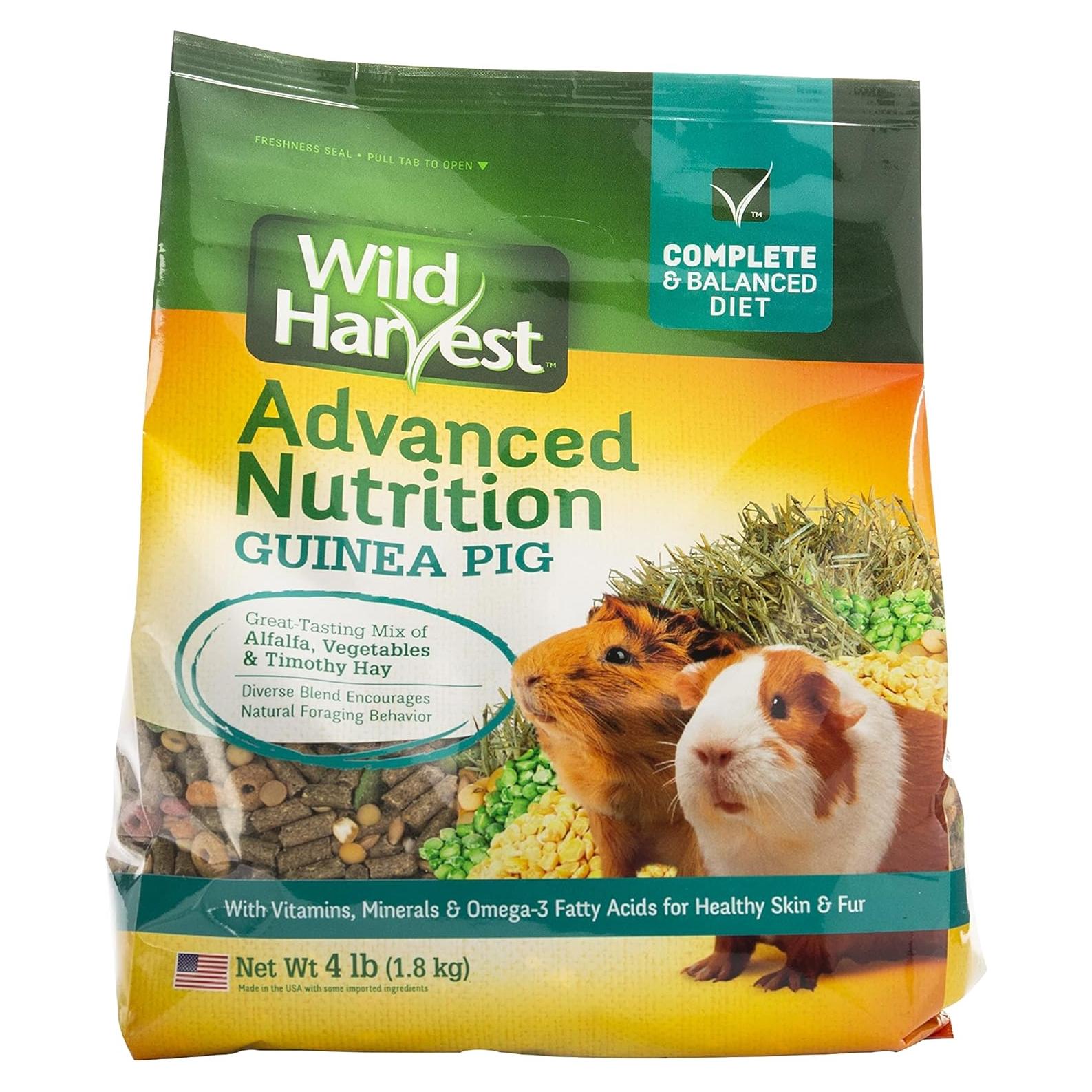 Comida para Cobayas Wild Harvest 1.81 kg Nutrición Avanzada