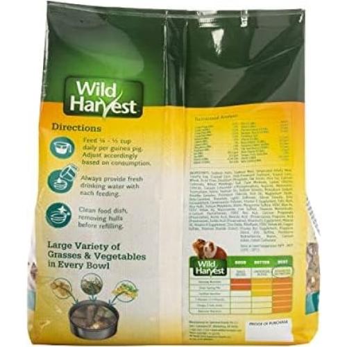 Comida para Cobayas Wild Harvest 1.81 kg Nutrición Avanzada