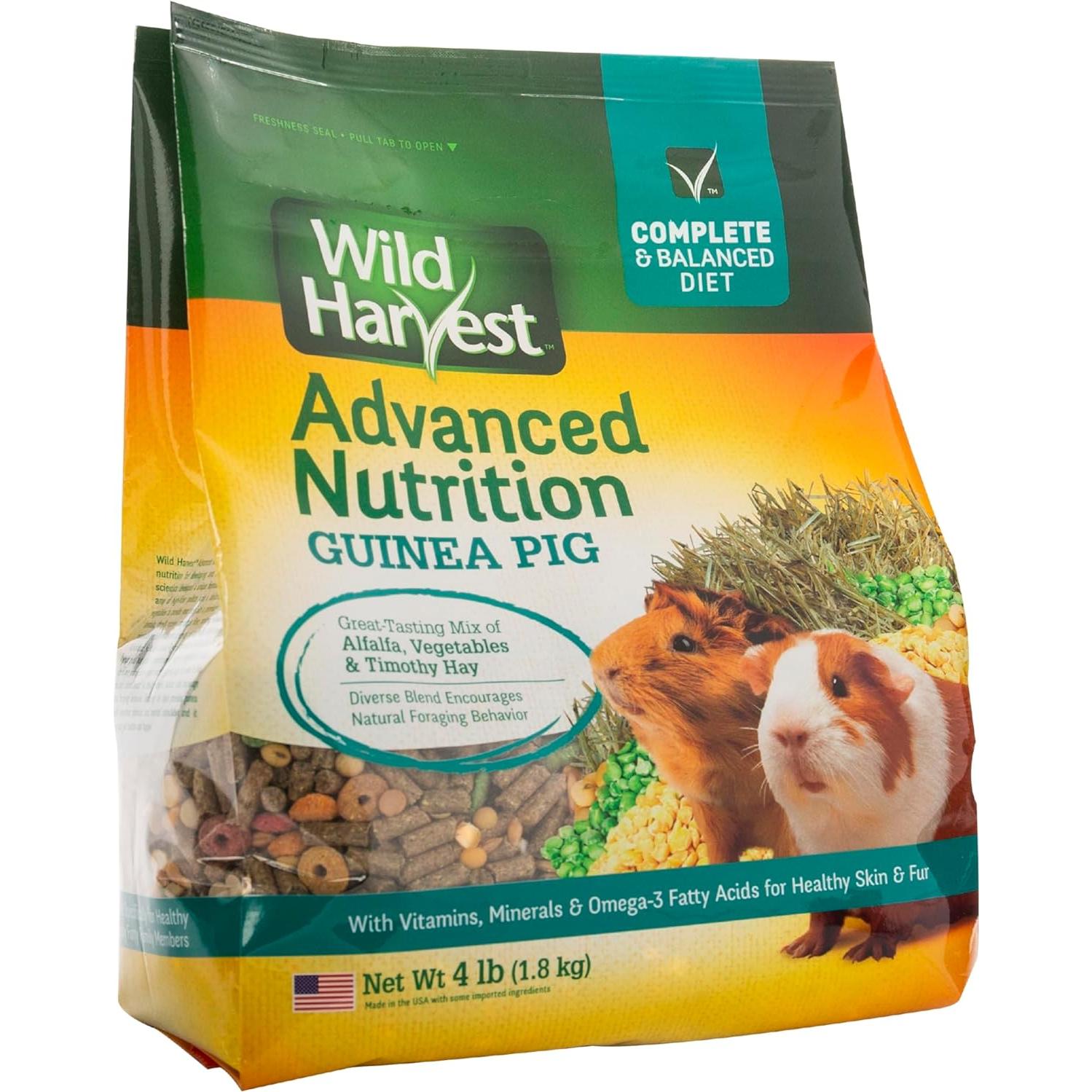 Comida para Cobayas Wild Harvest 1.81 kg Nutrición Avanzada