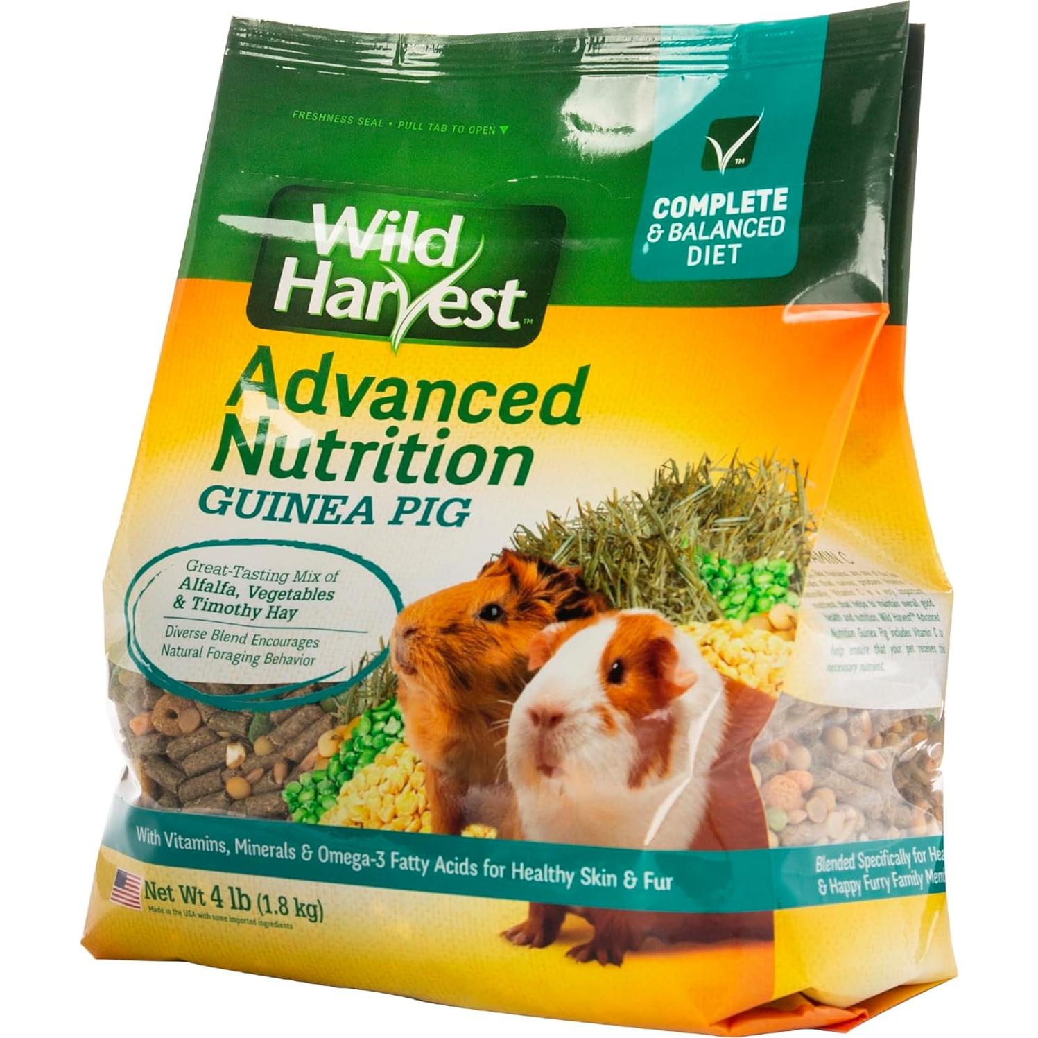 Comida para Cobayas Wild Harvest 1.81 kg Nutrición Avanzada