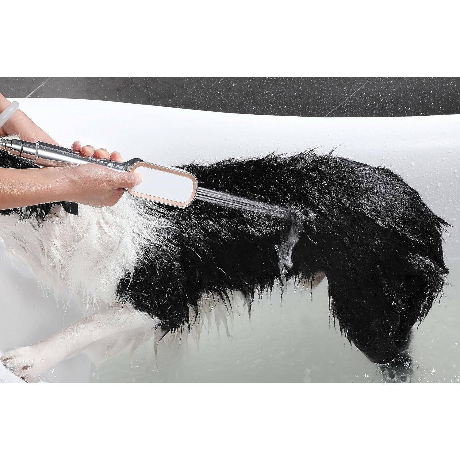 Kit de Cepillo de Ducha para Perros REV REEGE - Manguera 2.44m