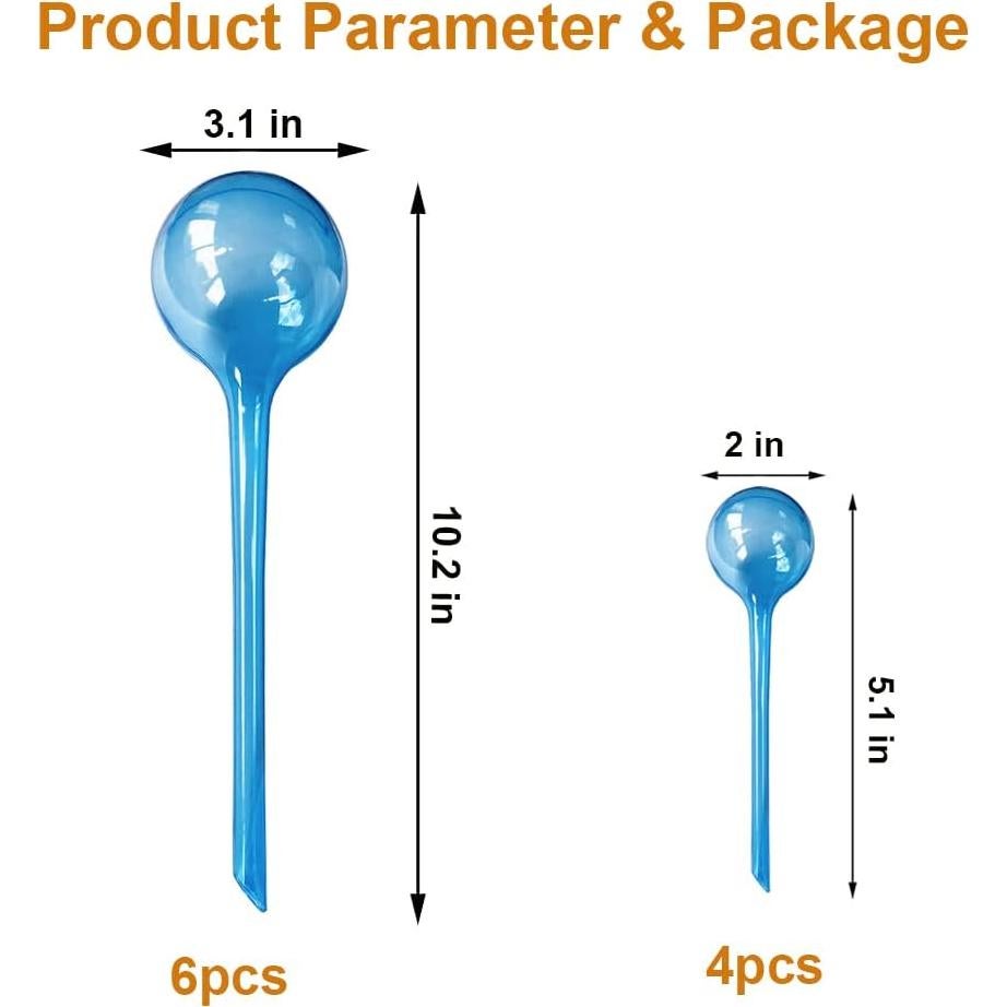 Esferas de Autorriego TOTYAO - 10pcs para Plantas