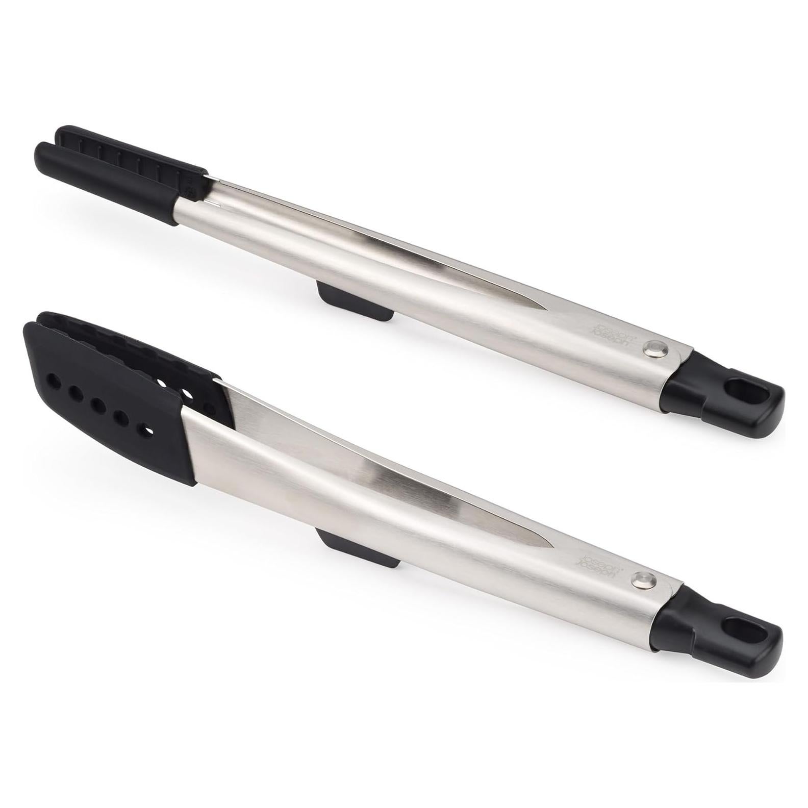 Conjunto de 2 Pinzas de Silicona Joseph Joseph - Acero Inoxidable