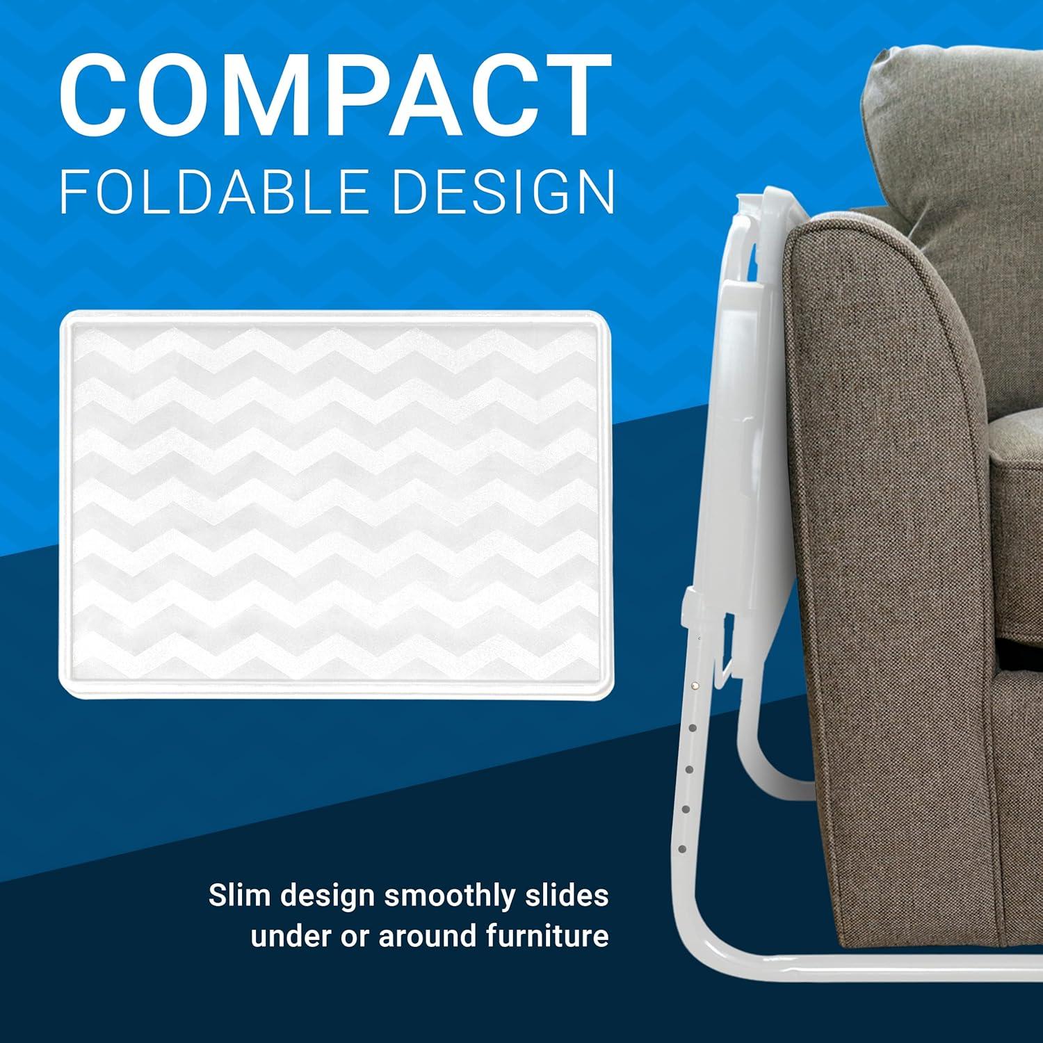 Mesa de TV Plegable Mesa-Mate B01LZPMFW9 Ajustable Negra