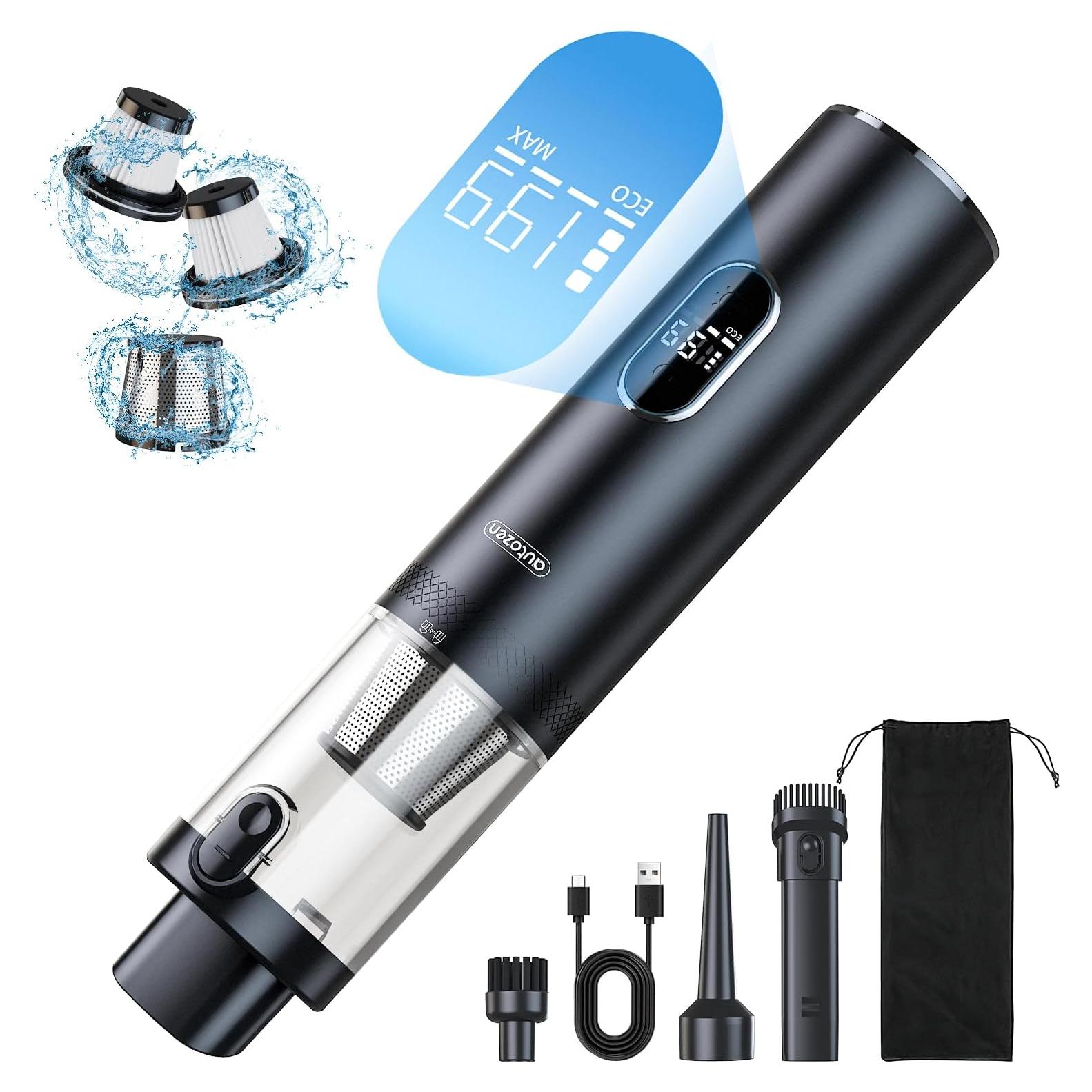 Aspiradora Inalámbrica Autozen VC012 17000Pa 4 en 1 Portátil