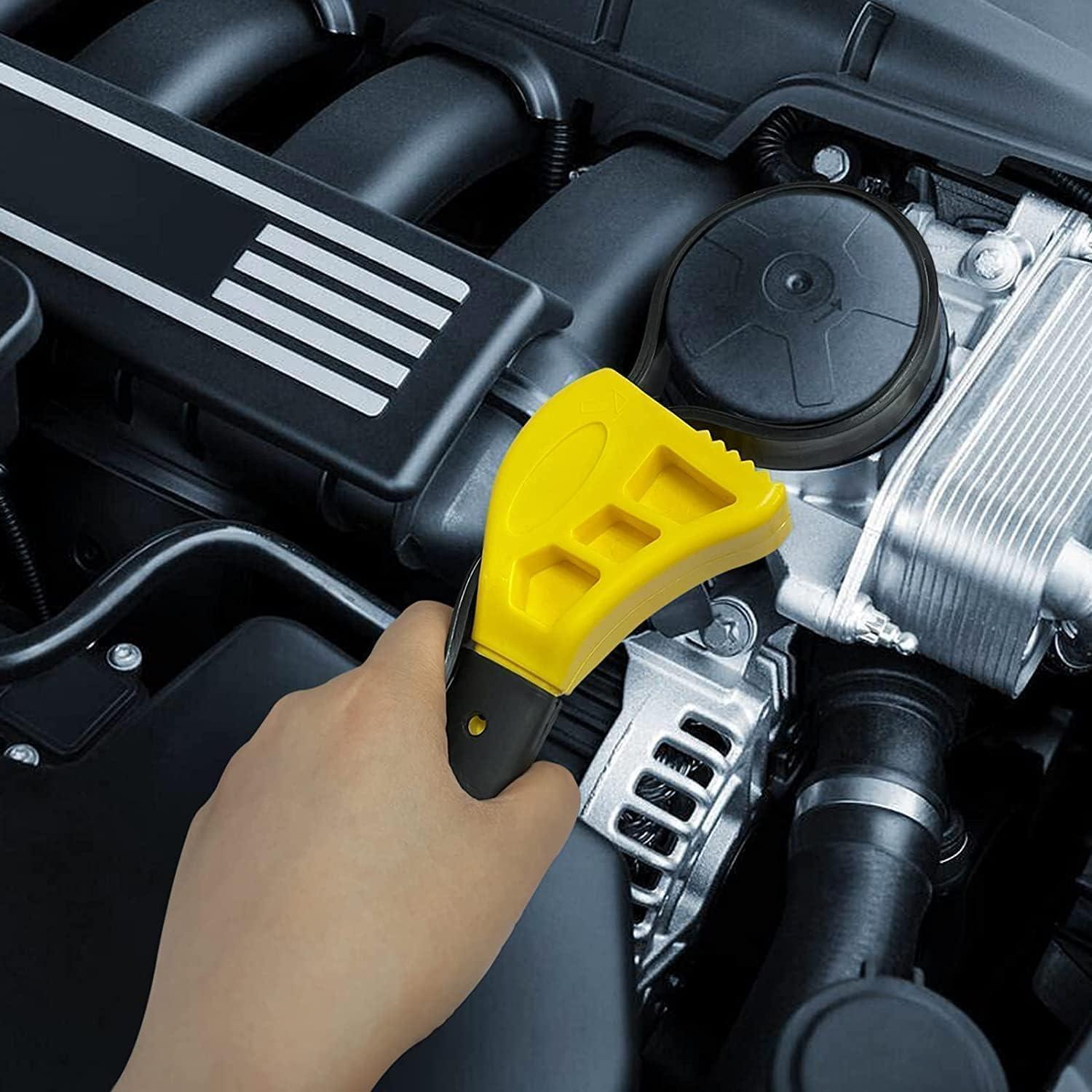 Llave de correa multipropósito UCerdveos - Abre frascos amarillo