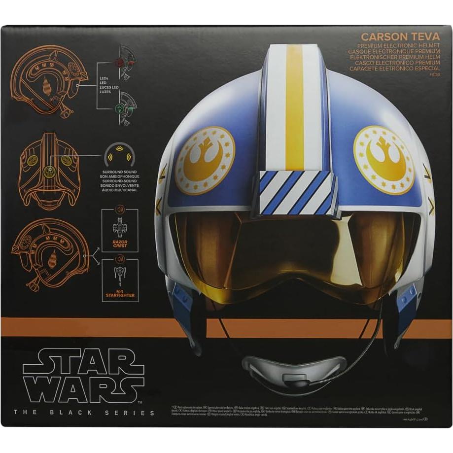 Casco Electrónico Star Wars Carson Teva con LED y Sonido