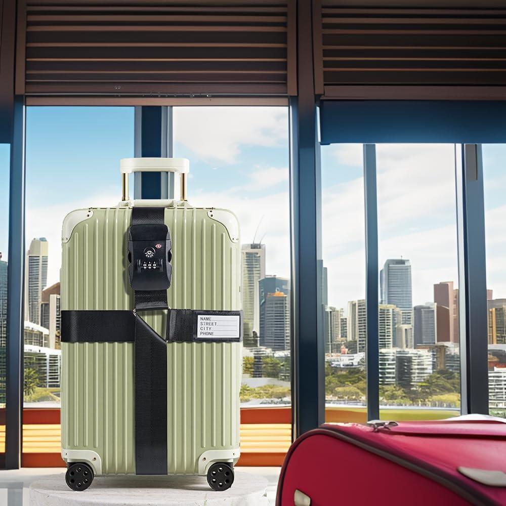 Correa de Equipaje Ajustable ELETICA con Candado TSA 200 cm