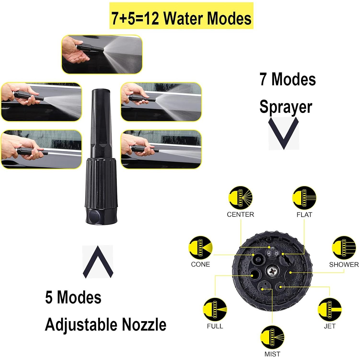Manguera de Jardín Kangsitp 22,86 m Acero Inoxidable Flexible