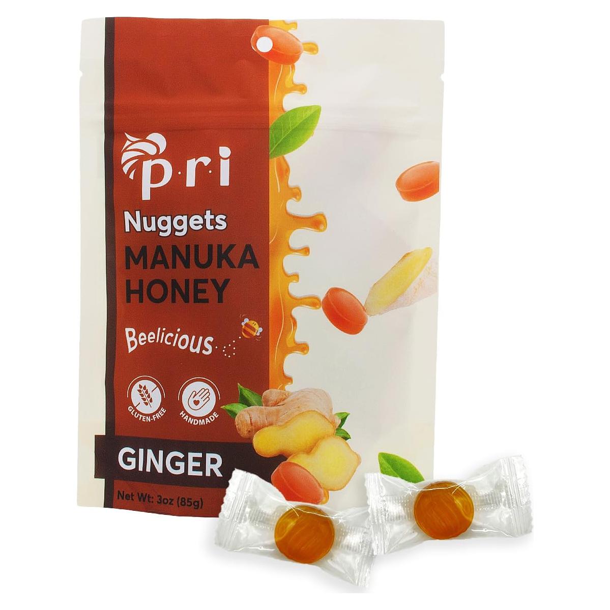 Caramelos Duro de Miel de Manuka y Jengibre PRI 85g