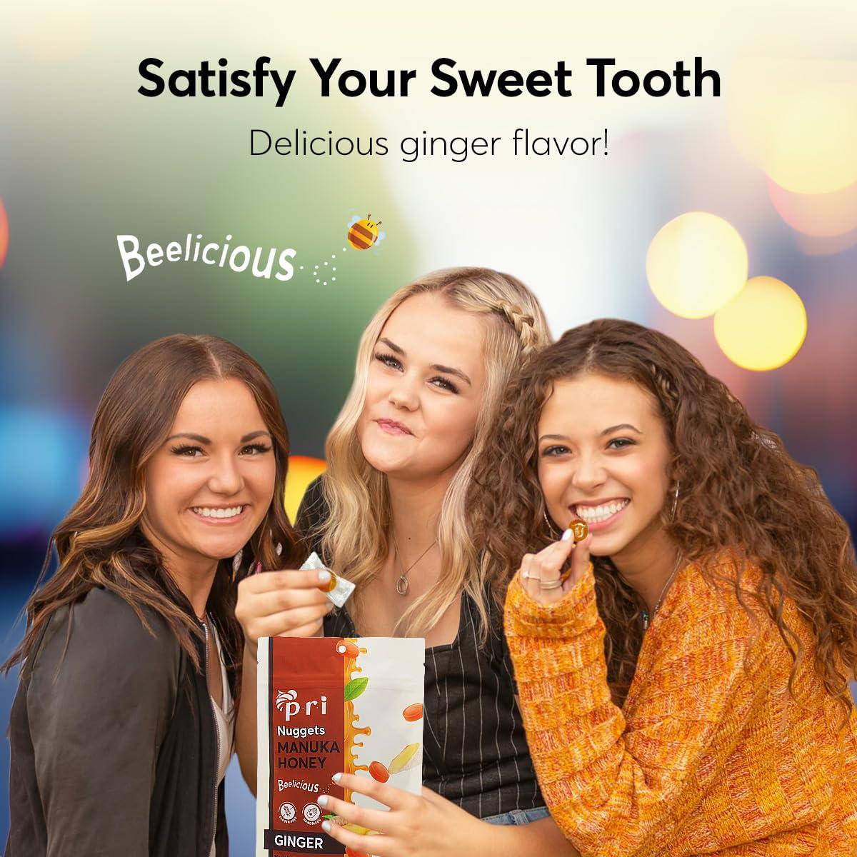 Caramelos Duro de Miel de Manuka y Jengibre PRI 85g