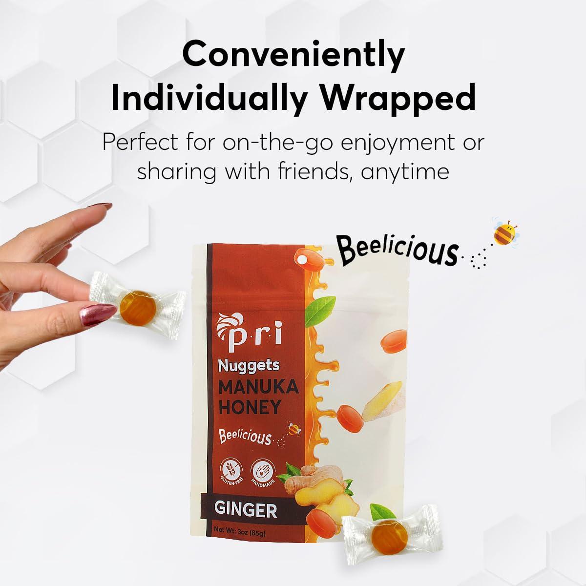 Caramelos Duro de Miel de Manuka y Jengibre PRI 85g