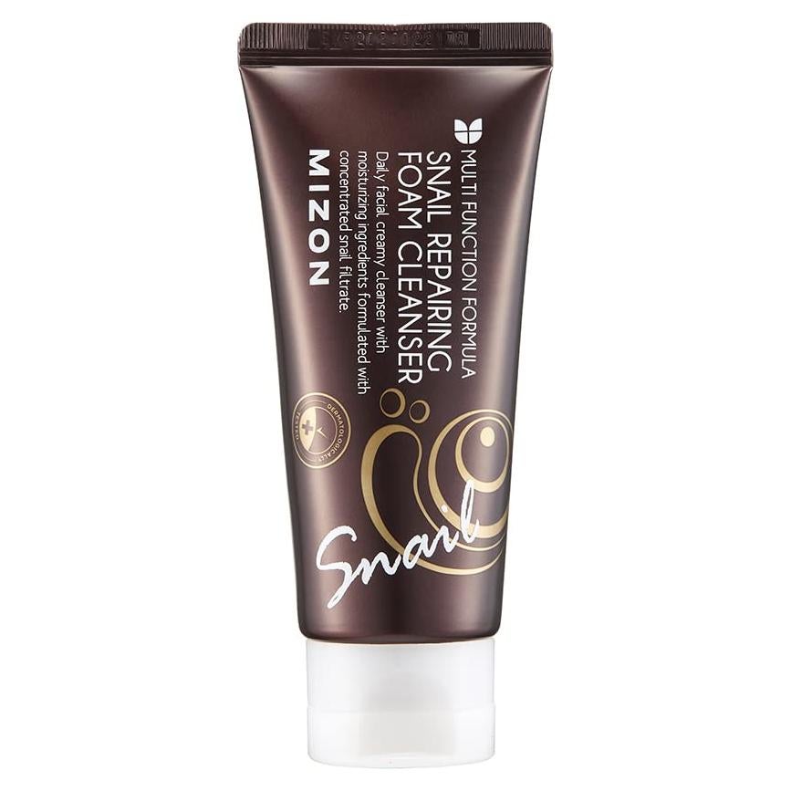 Limpiador Espumoso Facial MIZON 60 ml con Caracol y Hidratación