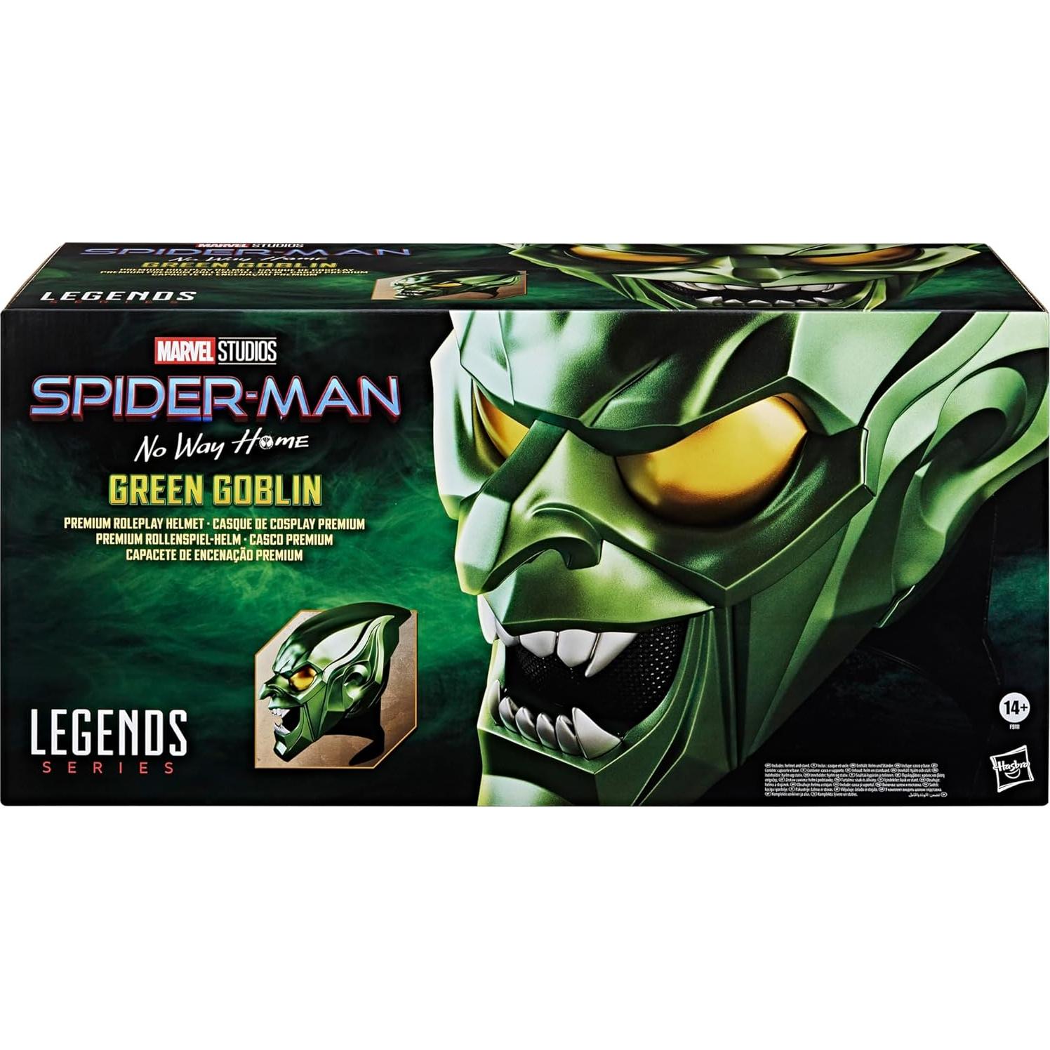 Casco Green Goblin Marvel Legends 1:1 para Coleccionistas