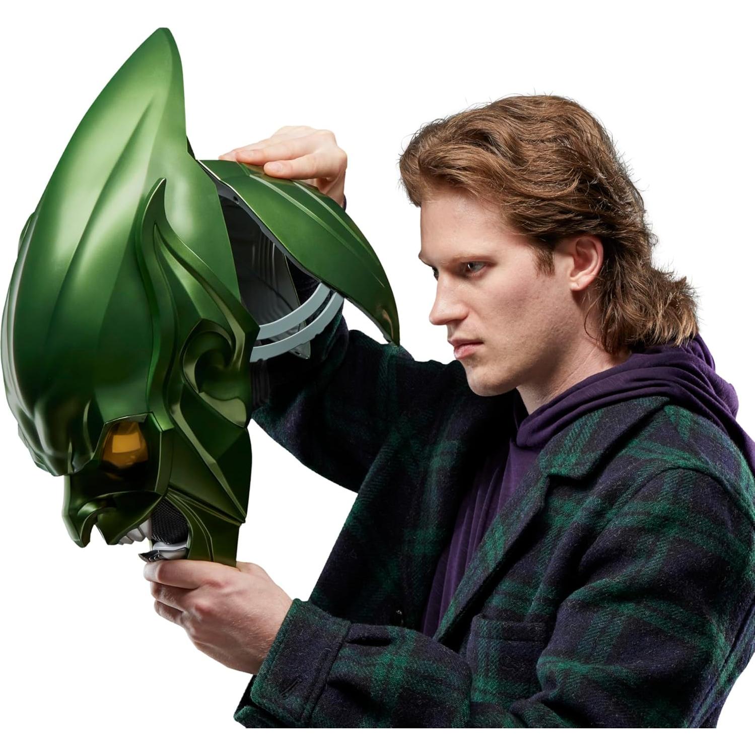 Casco Green Goblin Marvel Legends 1:1 para Coleccionistas