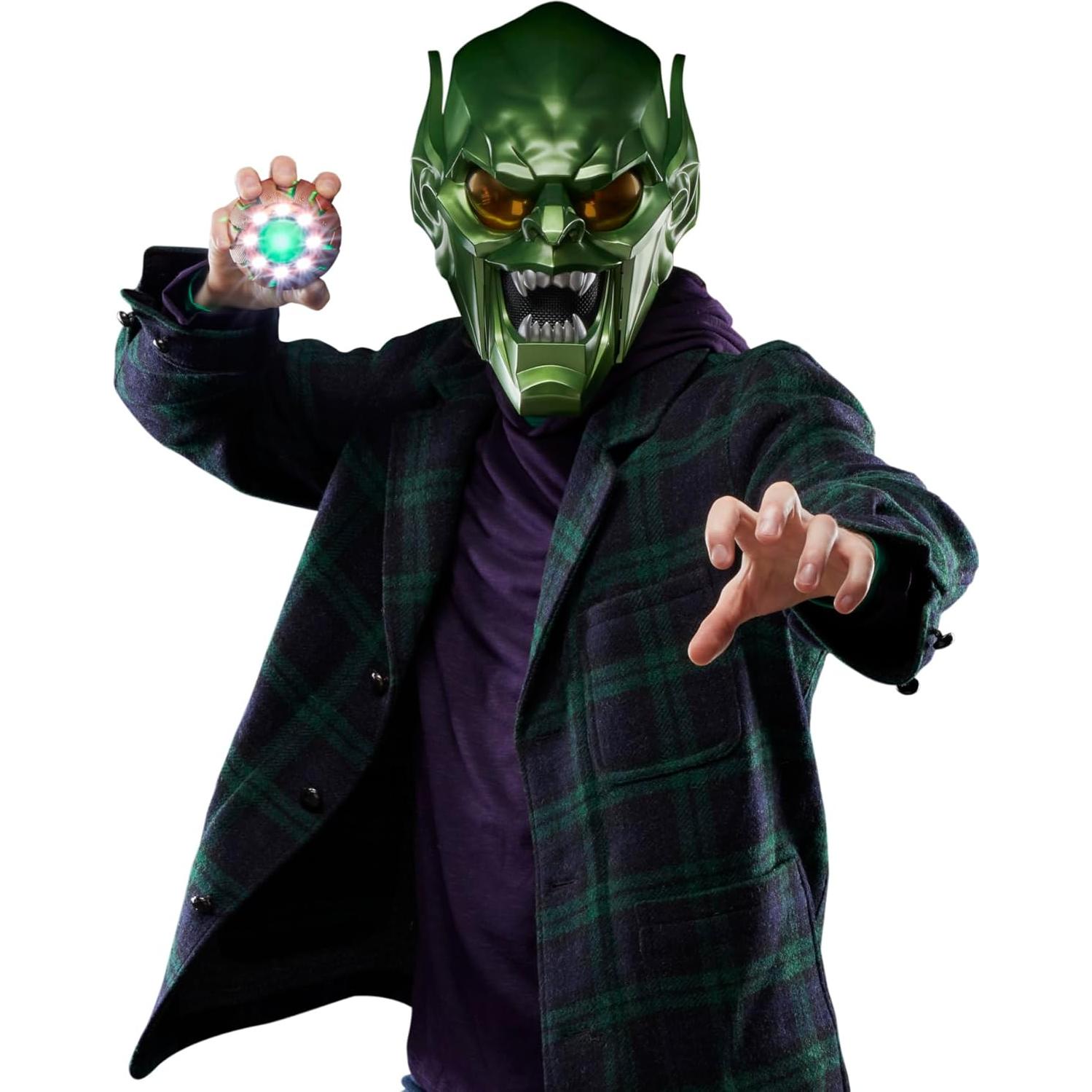 Casco Green Goblin Marvel Legends 1:1 para Coleccionistas