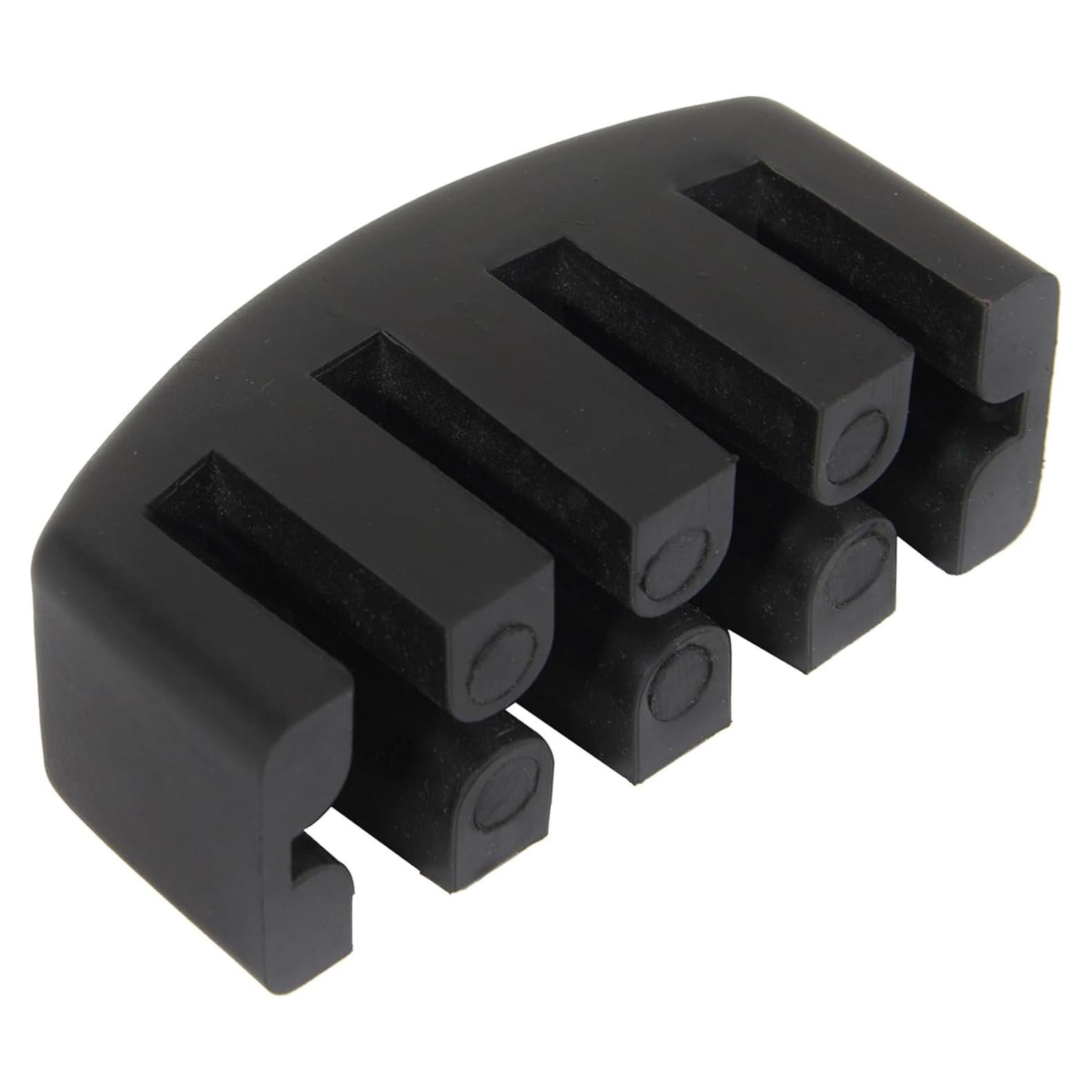 Silenciador de Violonchelo Goma Práctica 71x37mm Negro