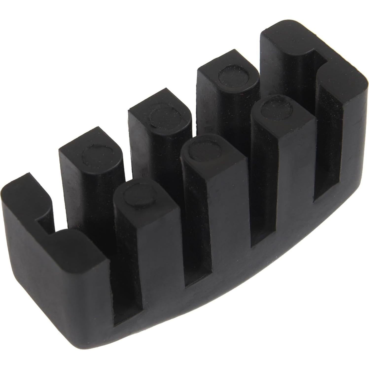 Silenciador de Violonchelo Goma Práctica 71x37mm Negro