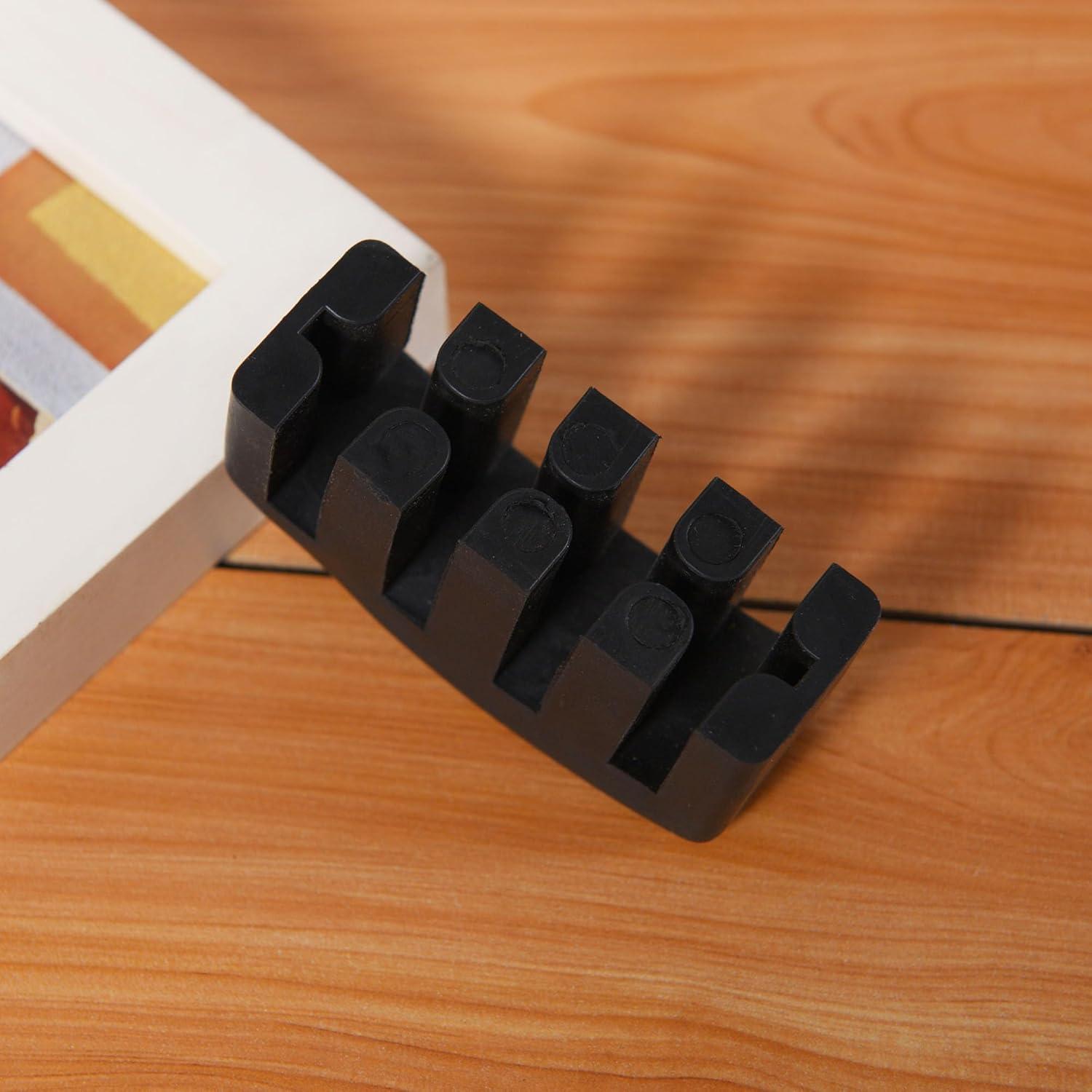 Silenciador de Violonchelo Goma Práctica 71x37mm Negro