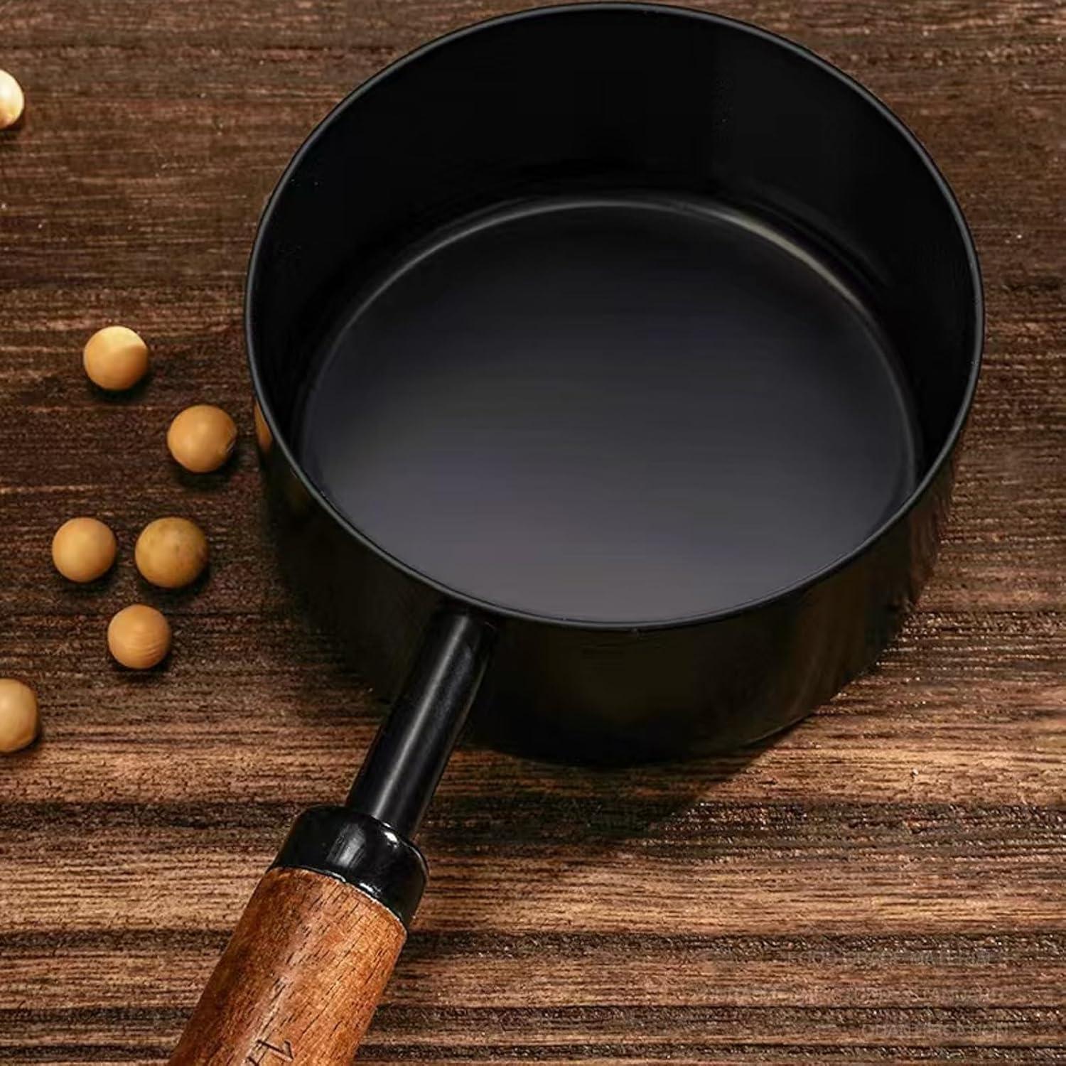 Juego de 4 Tazas Medidoras Acero Inoxidable HHSME Negro