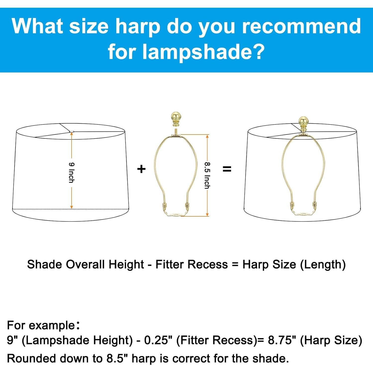 Kit de Lámpara PATIKIL 30.5cm con Soportes Desmontables