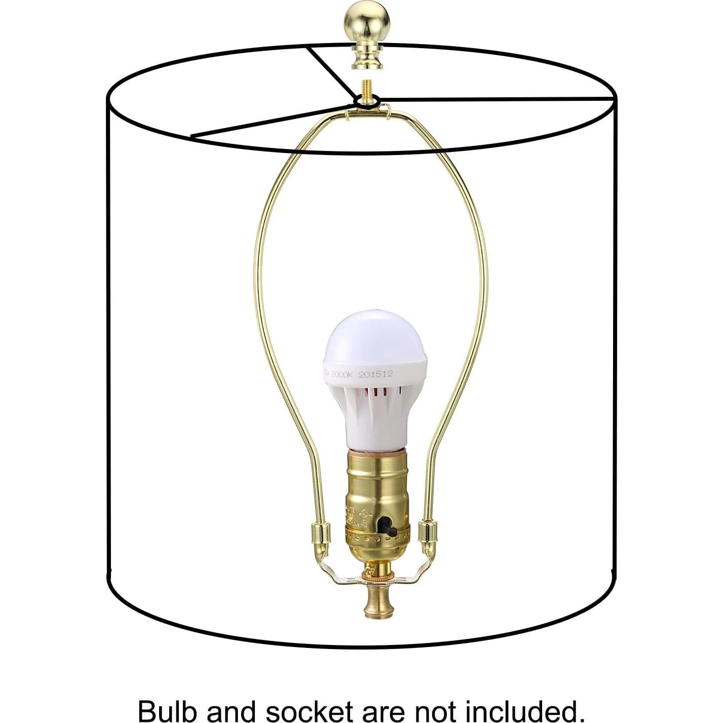 Kit de Lámpara PATIKIL 30.5cm con Soportes Desmontables
