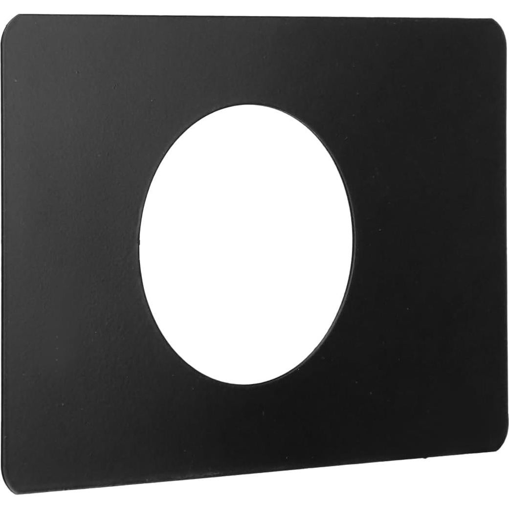 Placa de Refuerzo para Cerradura Semetall 4 Pcs Acero Inoxidable Negro