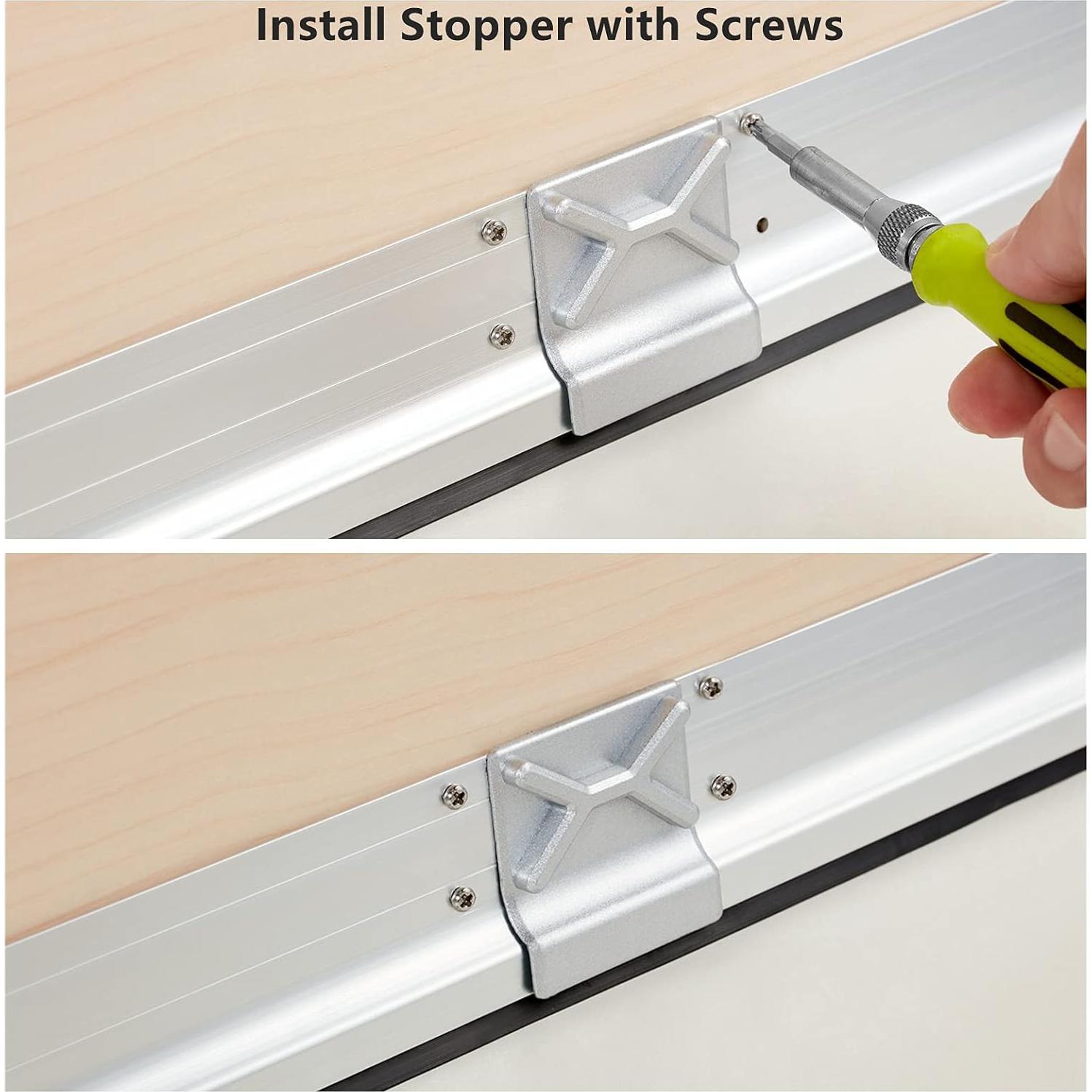 Tapón de Draft de Puerta de Aluminio 91 cm CQMMA con Sello Inferior