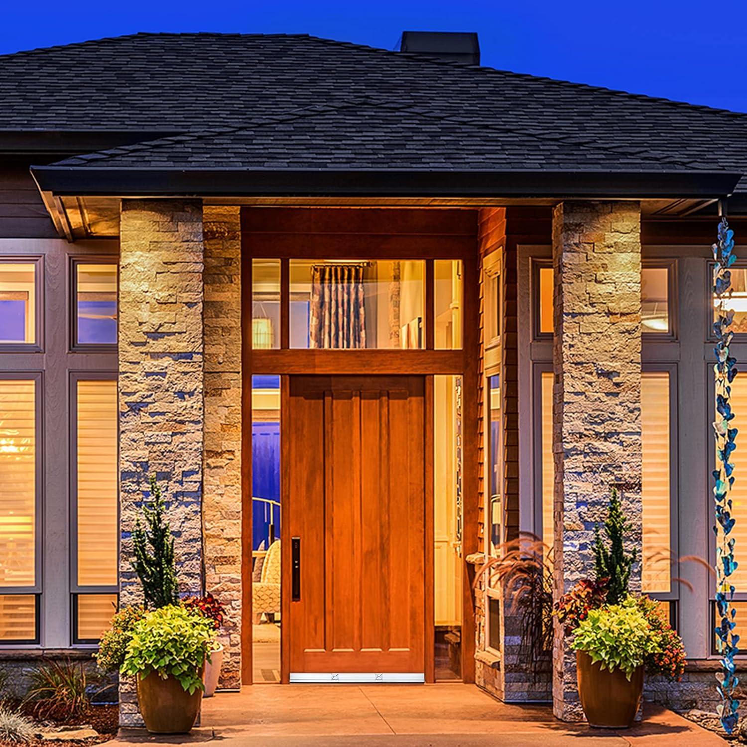 Tapón de Draft de Puerta de Aluminio 91 cm CQMMA con Sello Inferior