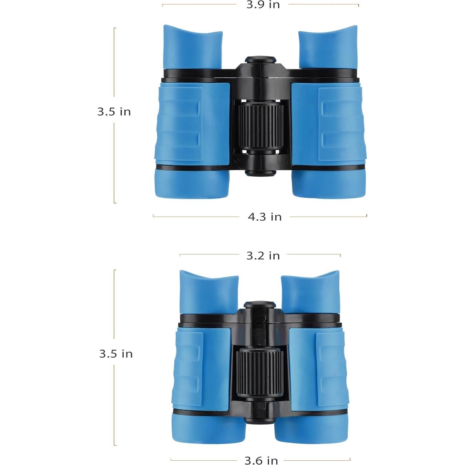 Binoculares para Niños Syxspecial-KB 5X Azul 10x10x5 cm
