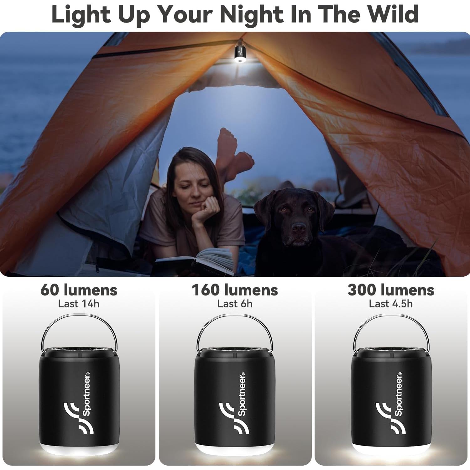 Bomba de Aire Recargable Sportneer 1600mAh para Inflables