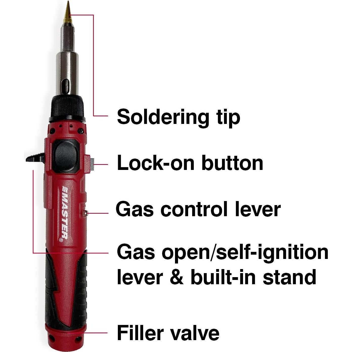 Kit de Soldador Inalámbrico Master Appliance PI-20SiK 360-438°C