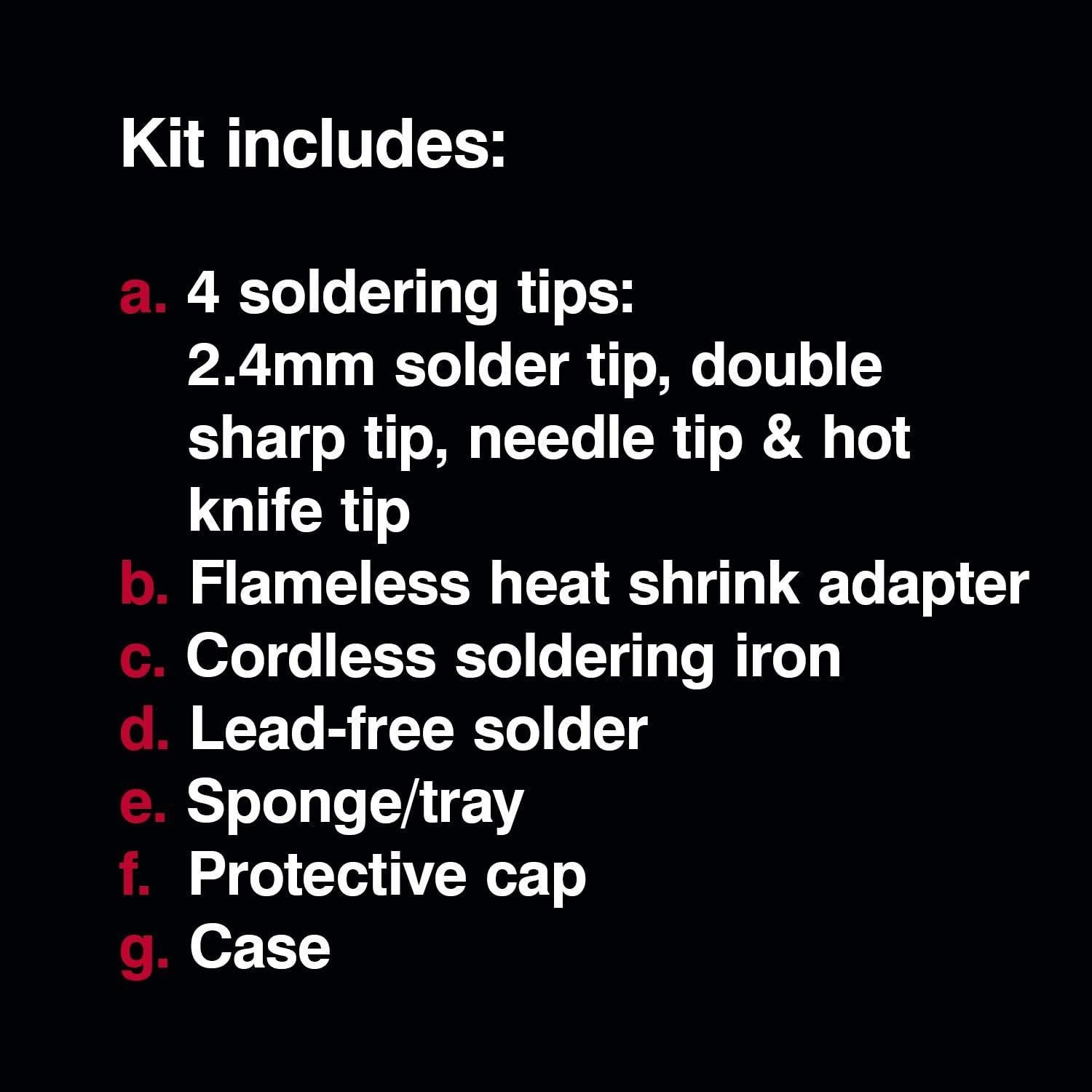 Kit de Soldador Inalámbrico Master Appliance PI-20SiK 360-438°C