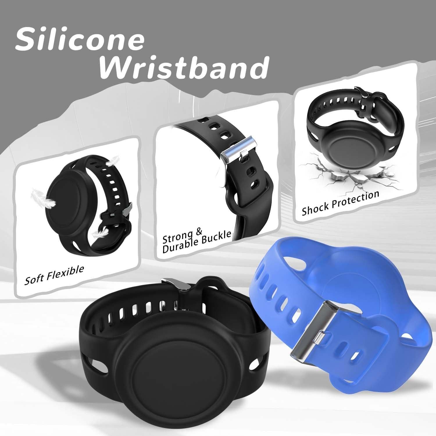 Pulsera AirTag Impermeable FGERWZ para Niños - 2 Unidades