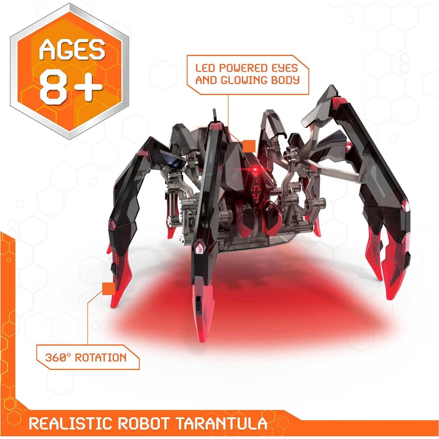 Araña Robótica HEX BOTS Control Remoto Recargable 8 Patas