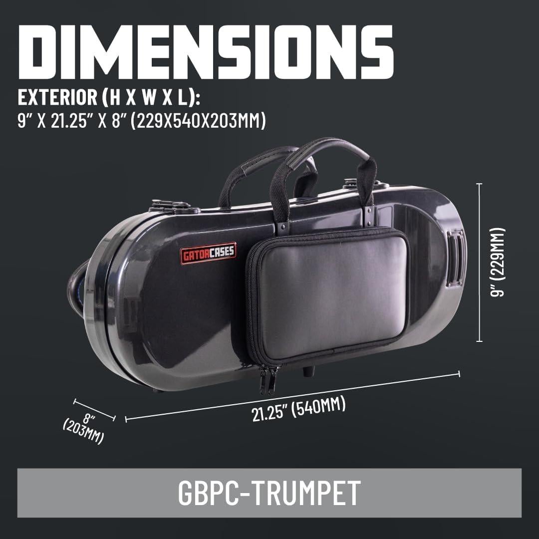 Estuche Gator Presto Pro para Trompeta Peltre 54x23x20cm
