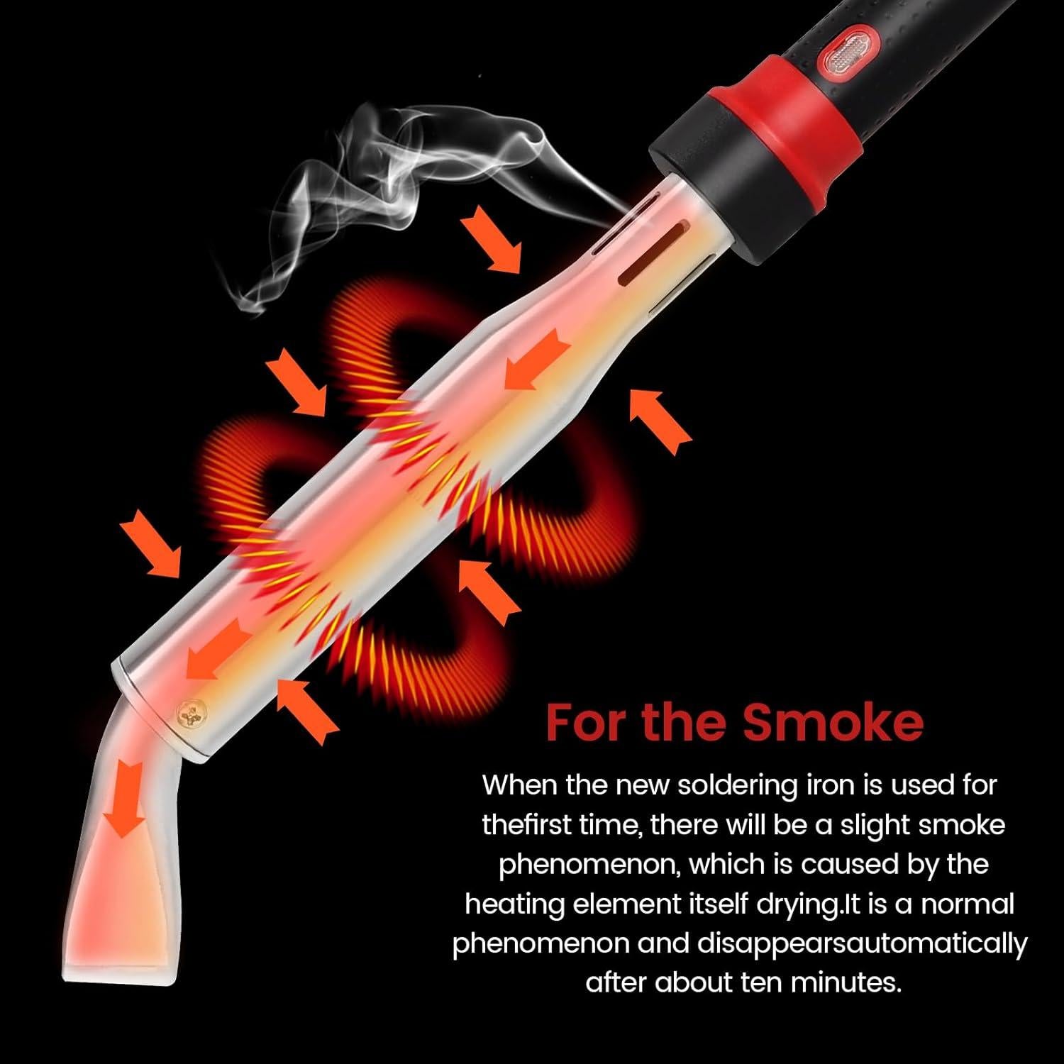 Juego de Soldador GoGoPanda 300W con Soporte y Puntas