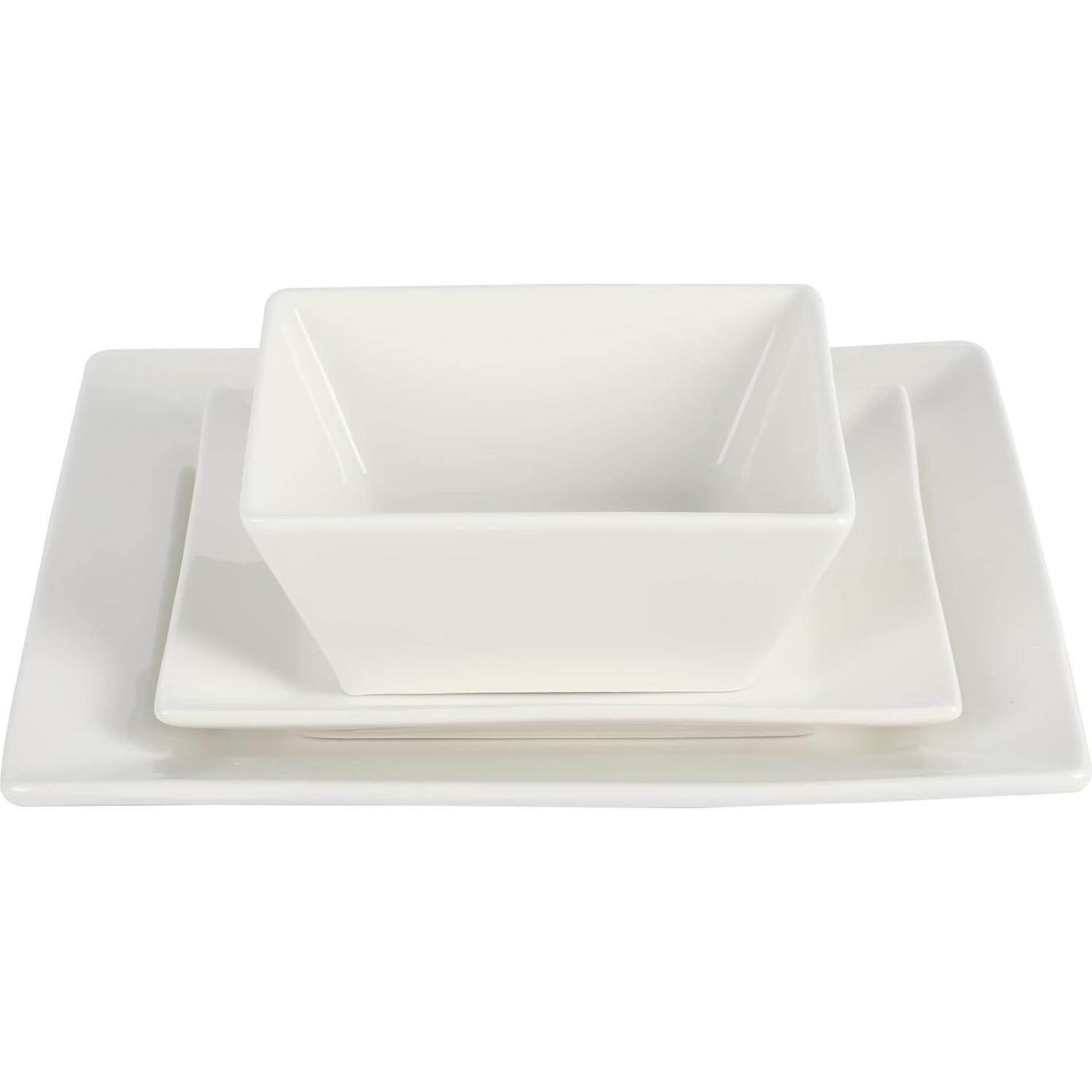 Juego de vajilla Gibson Home Zen Buffet 24 piezas blanco