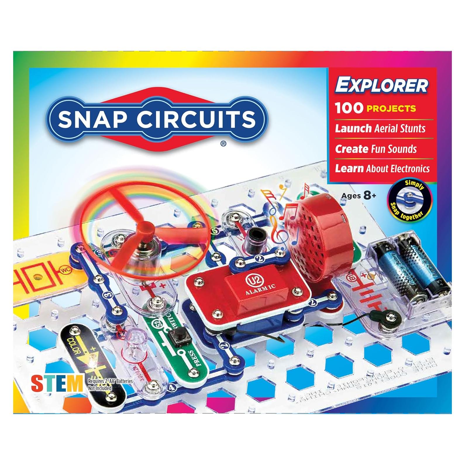 Kit Electrónico Snap Circuits Jr. SC-100 - 101 Proyectos