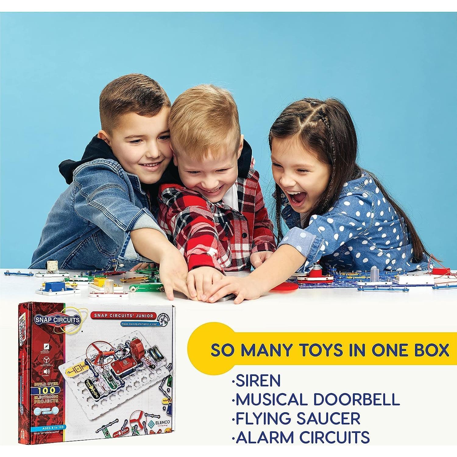 Kit Electrónico Snap Circuits Jr. SC-100 - 101 Proyectos