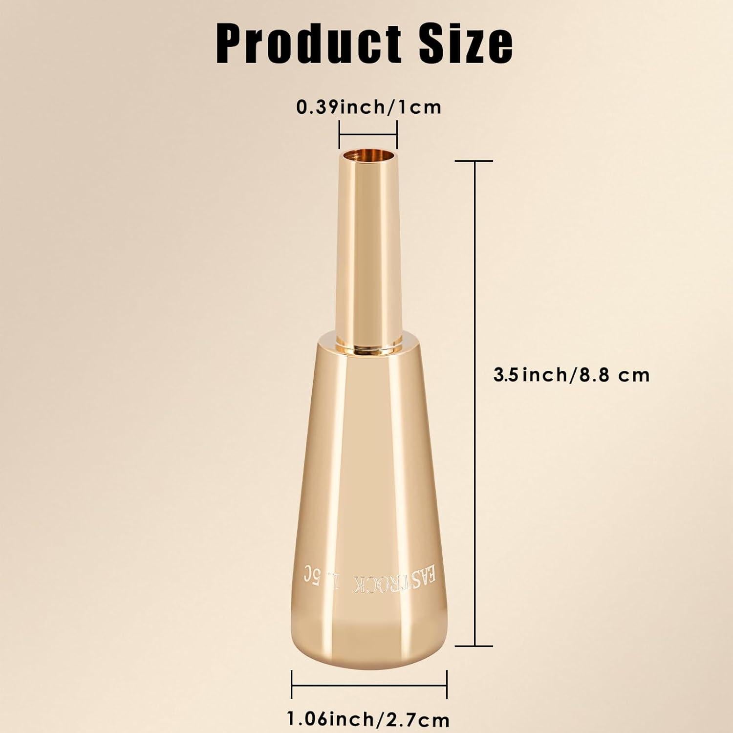 Bocina de Trompeta EASTROCK 1.5C Dorada Profesional