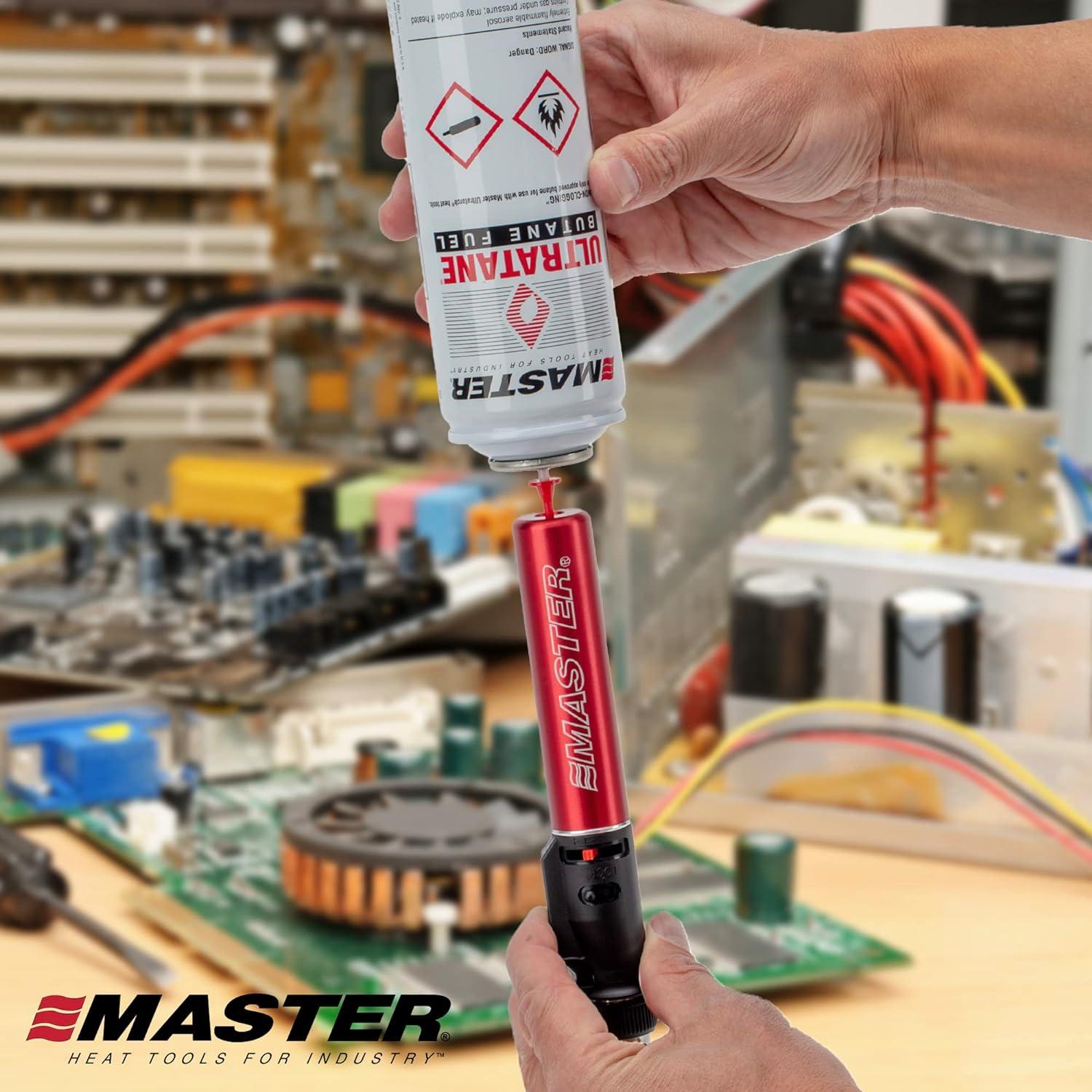 Kit de Soldador Butano Master Appliance PI-40SiK 7 Piezas