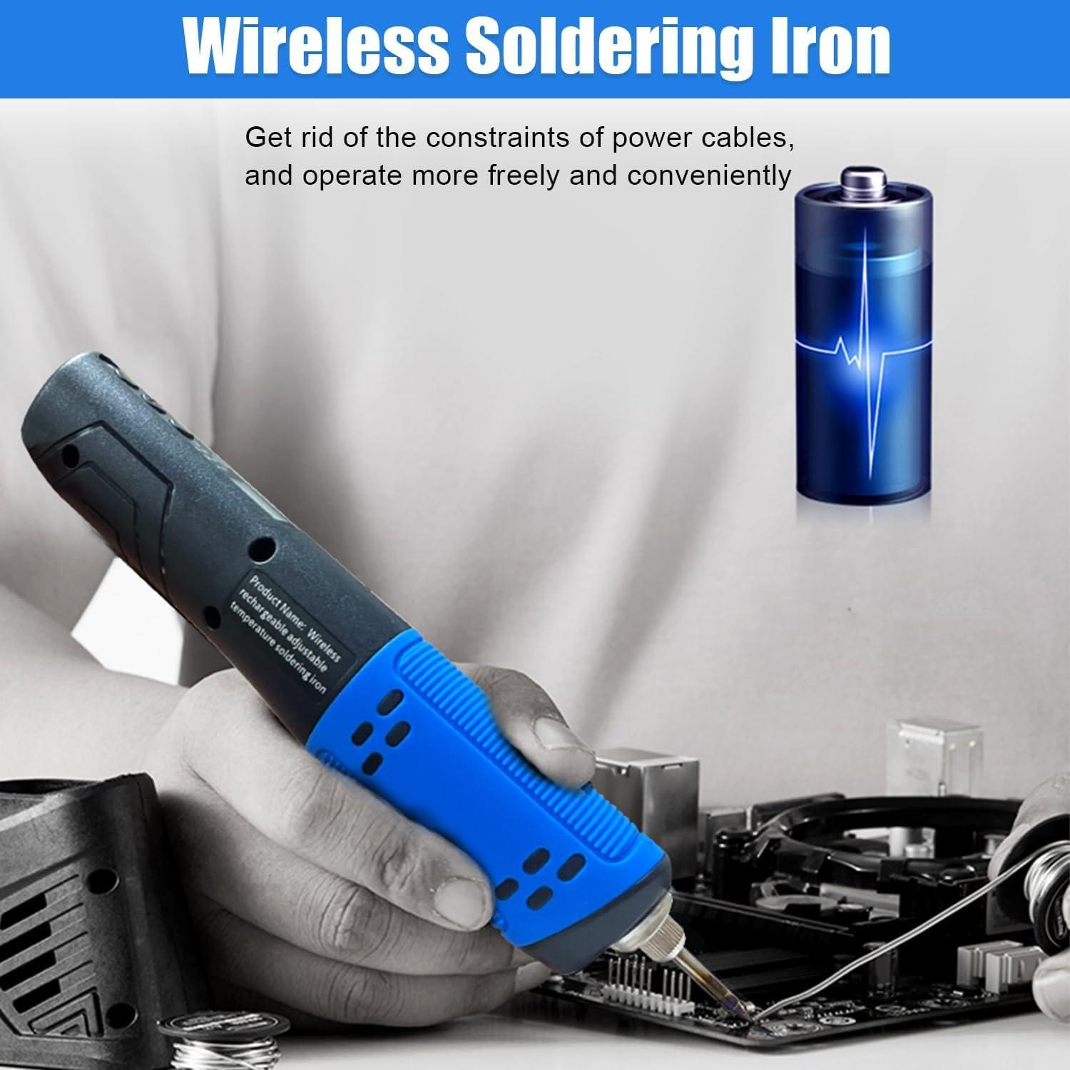 Kit de Soldador Inalámbrico ANBES DSK-01B 8W USB LED