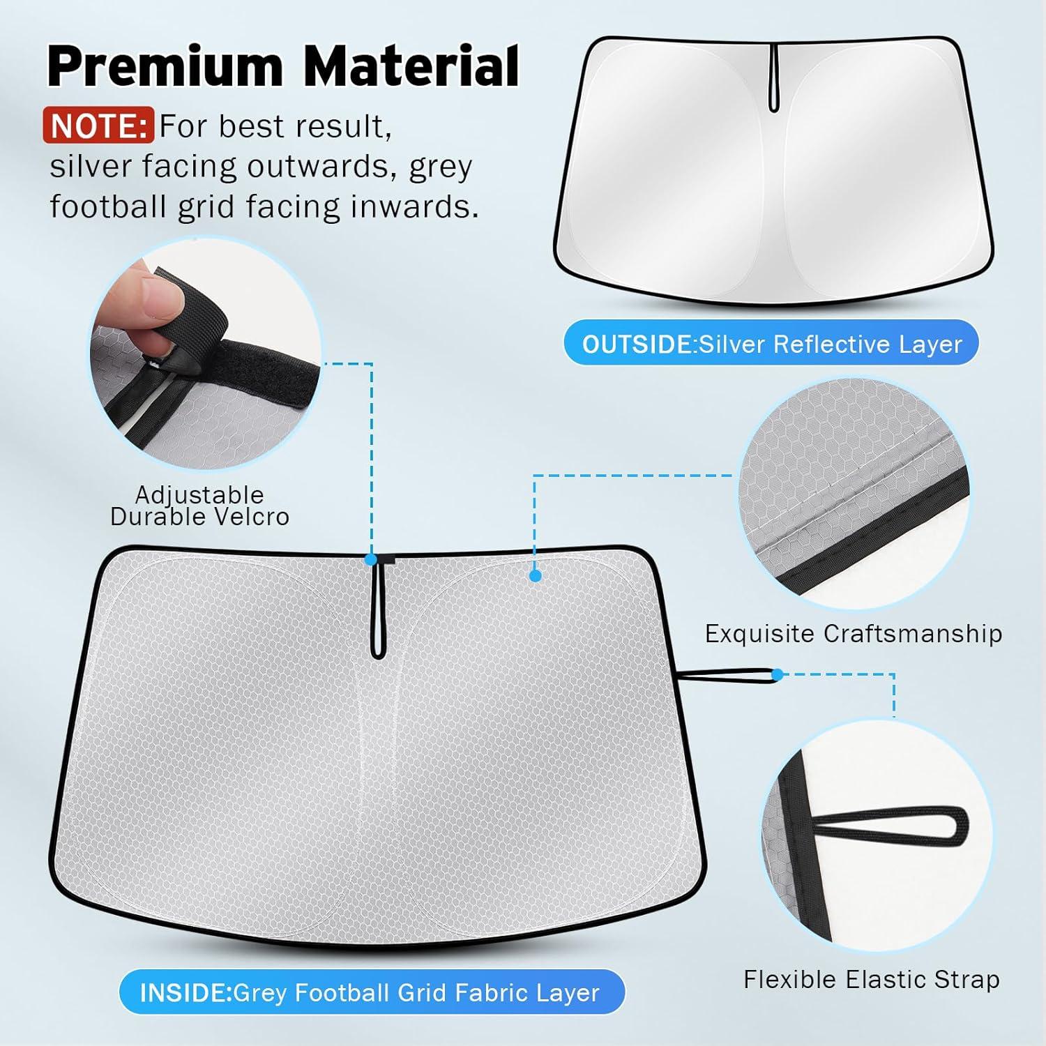 Protector Solar Parabrisas Toyota 4Runner 2010-2025 - Aislamiento Térmico