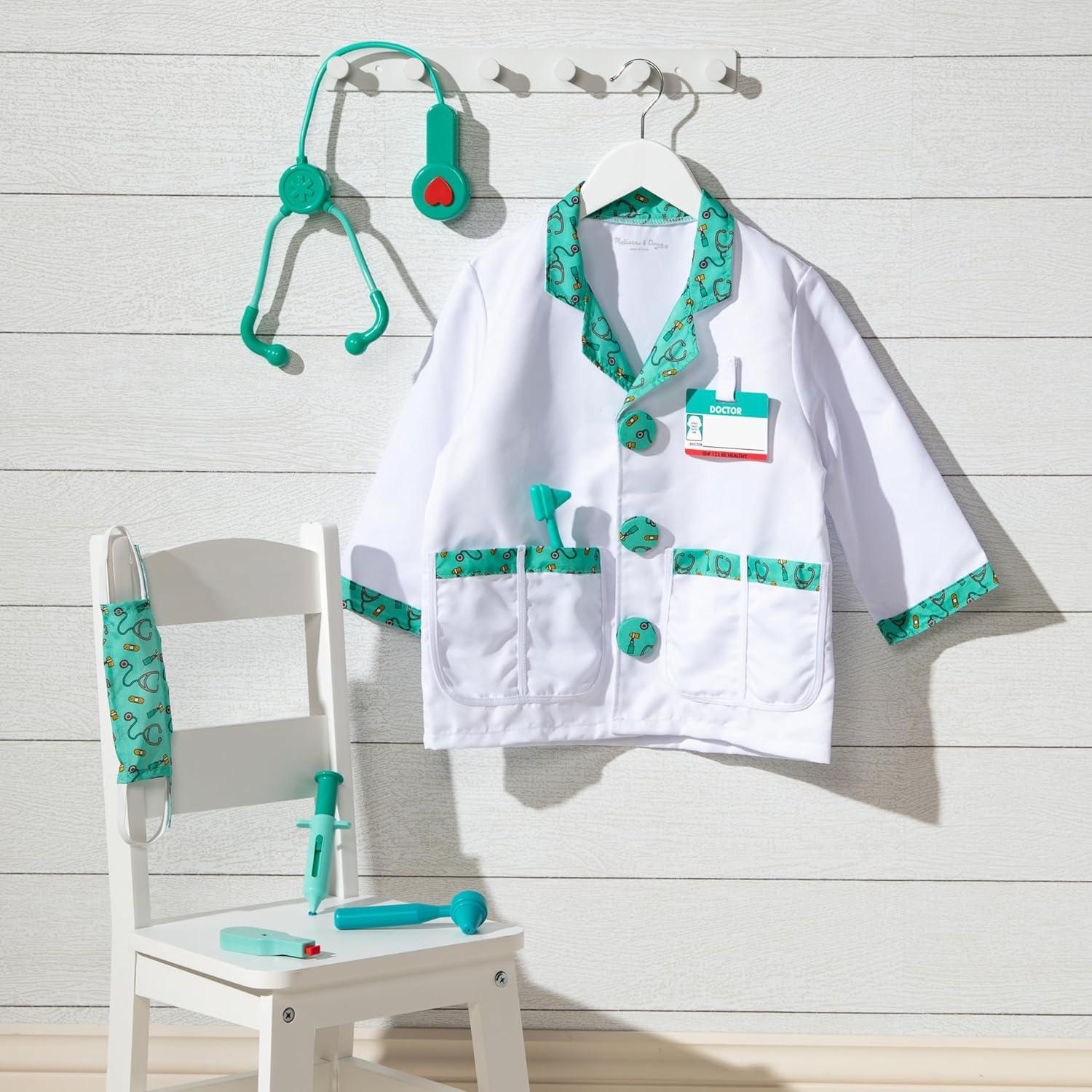 Conjunto de Disfraz de Doctor Melissa & Doug 8 Piezas