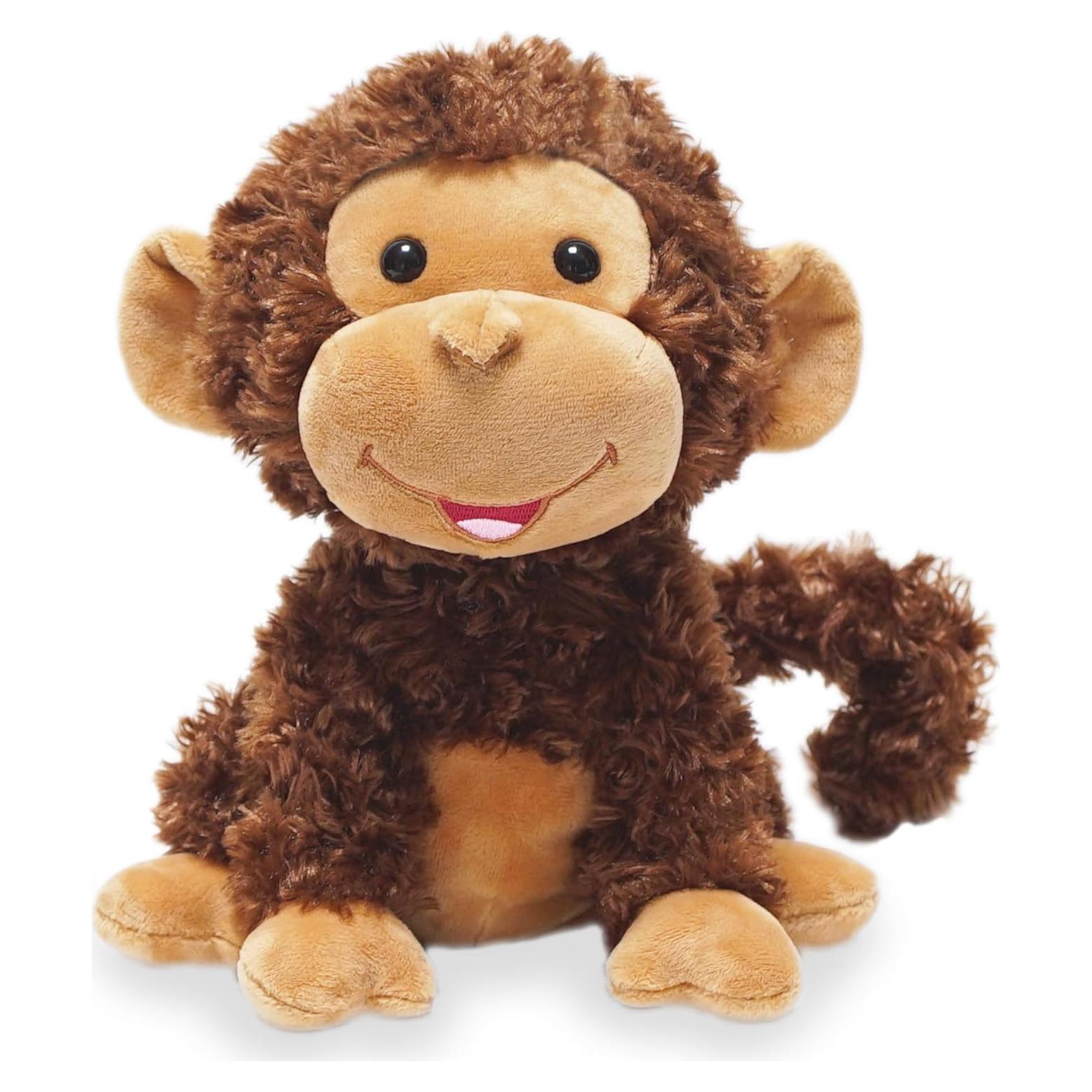 Mono de Peluche Animado Cuddle Barn Crackin' Up Coco 25.4 cm